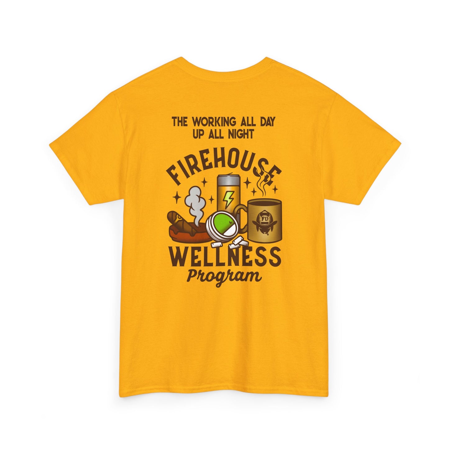 Black Sheep "Firehouse Wellness Program" Heavy Cotton Tee