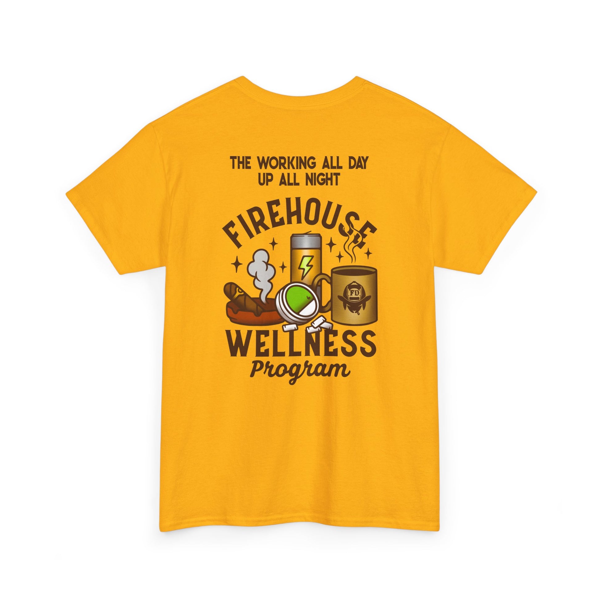 Black Sheep "Firehouse Wellness Program" Heavy Cotton Tee