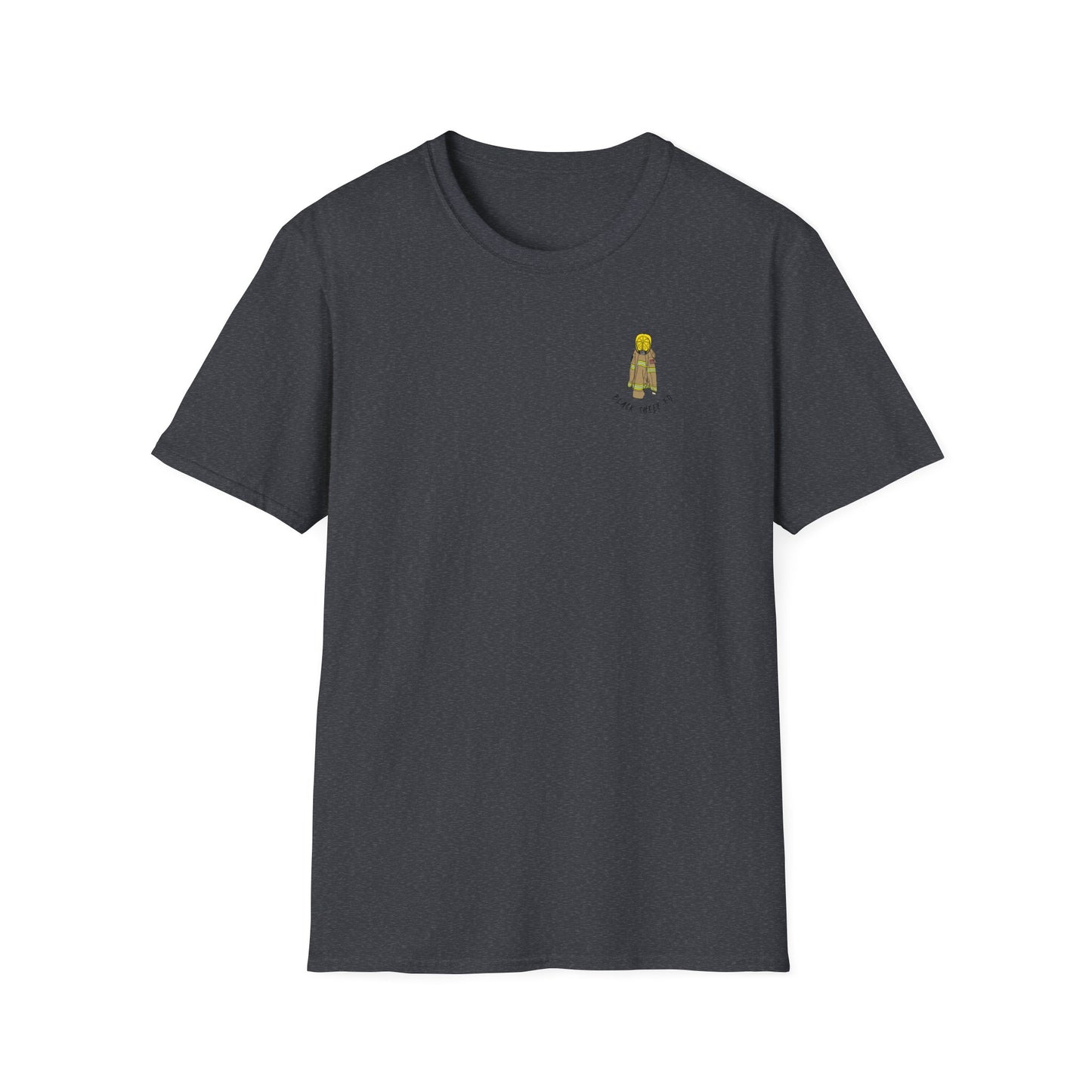 Bold Retired Fireman - Old Tired Man Graphic Tee