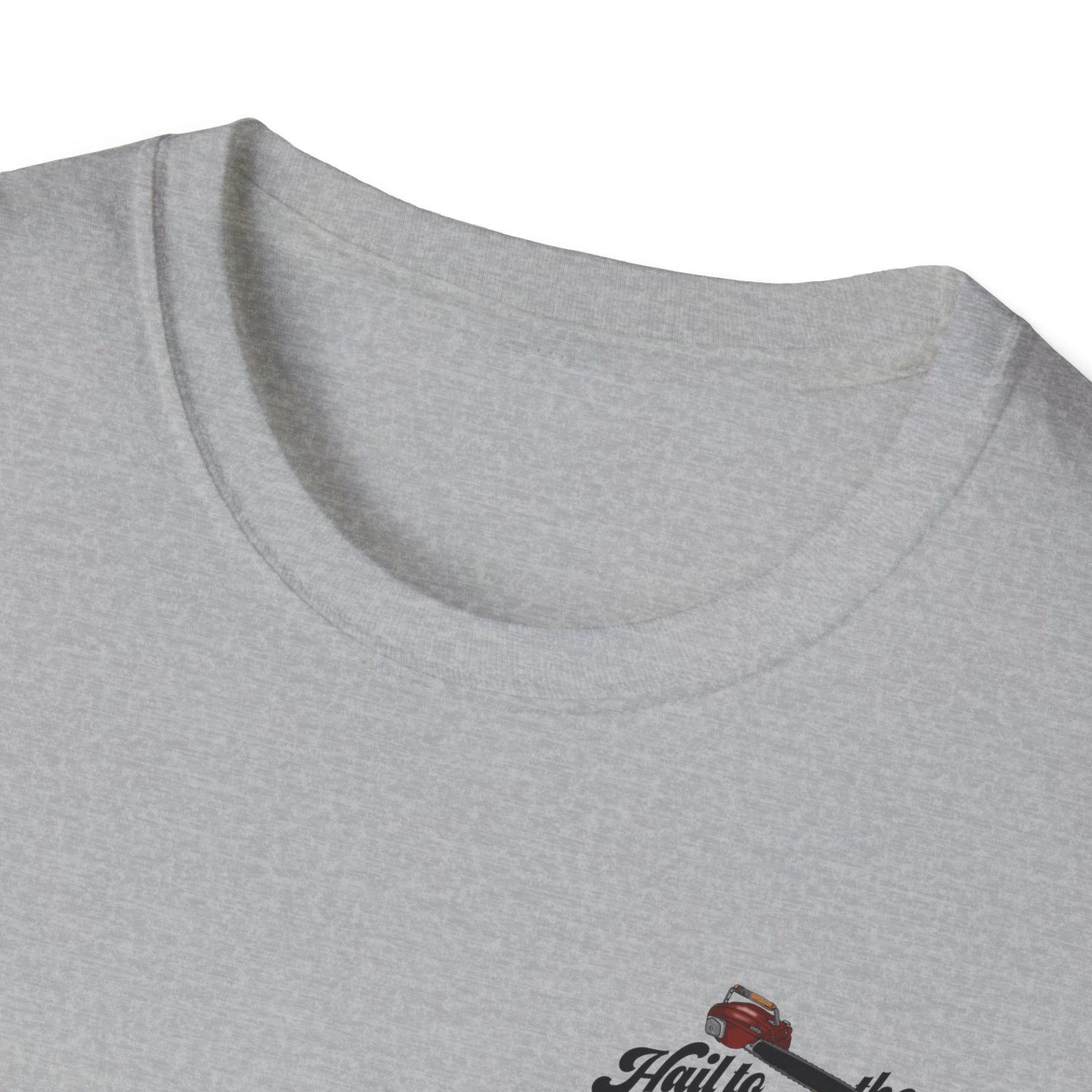 Cuttin' Holes to Save Souls Firefighter Tee