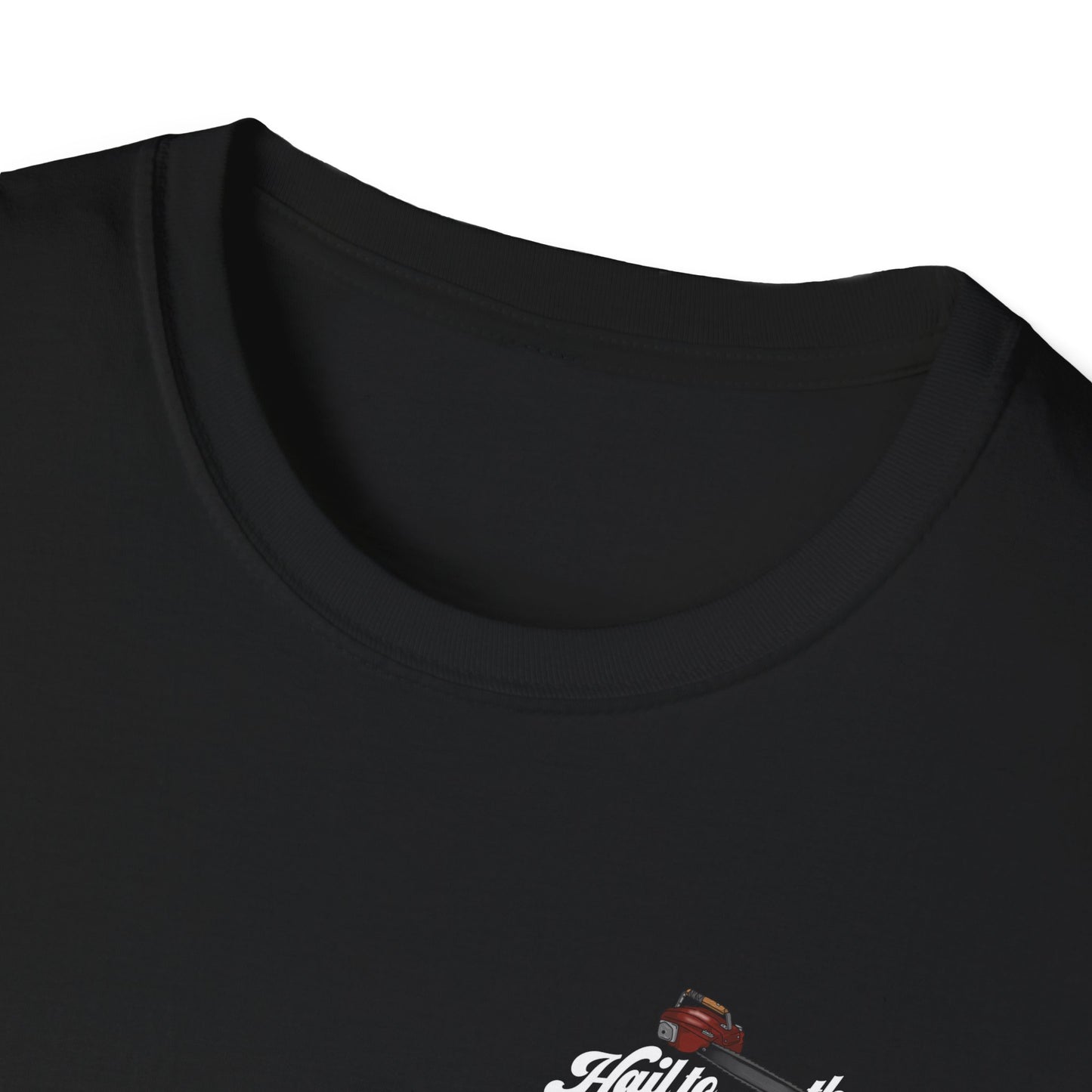 Cuttin' Holes to Save Souls Firefighter Tee