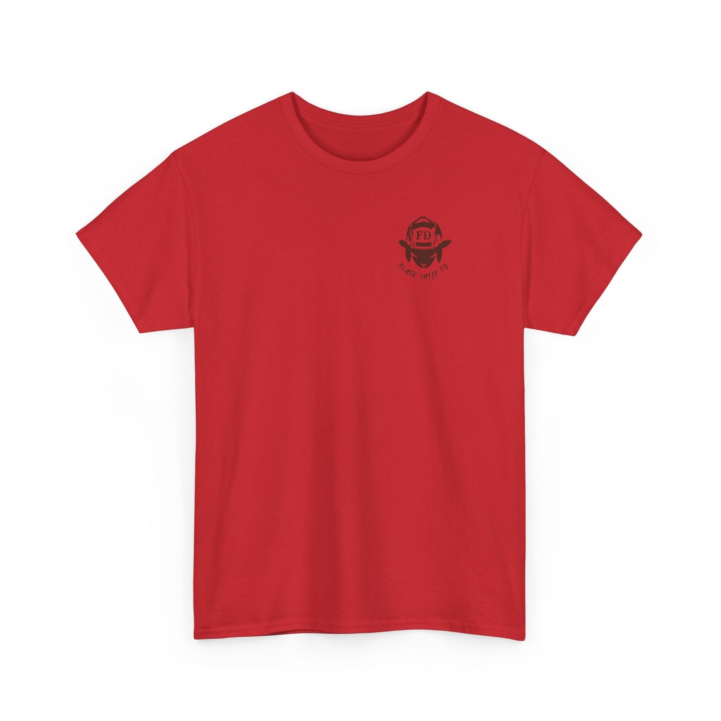 Fire Alarm Box "Looking For Hot Shingles" Heavy Blend Tee