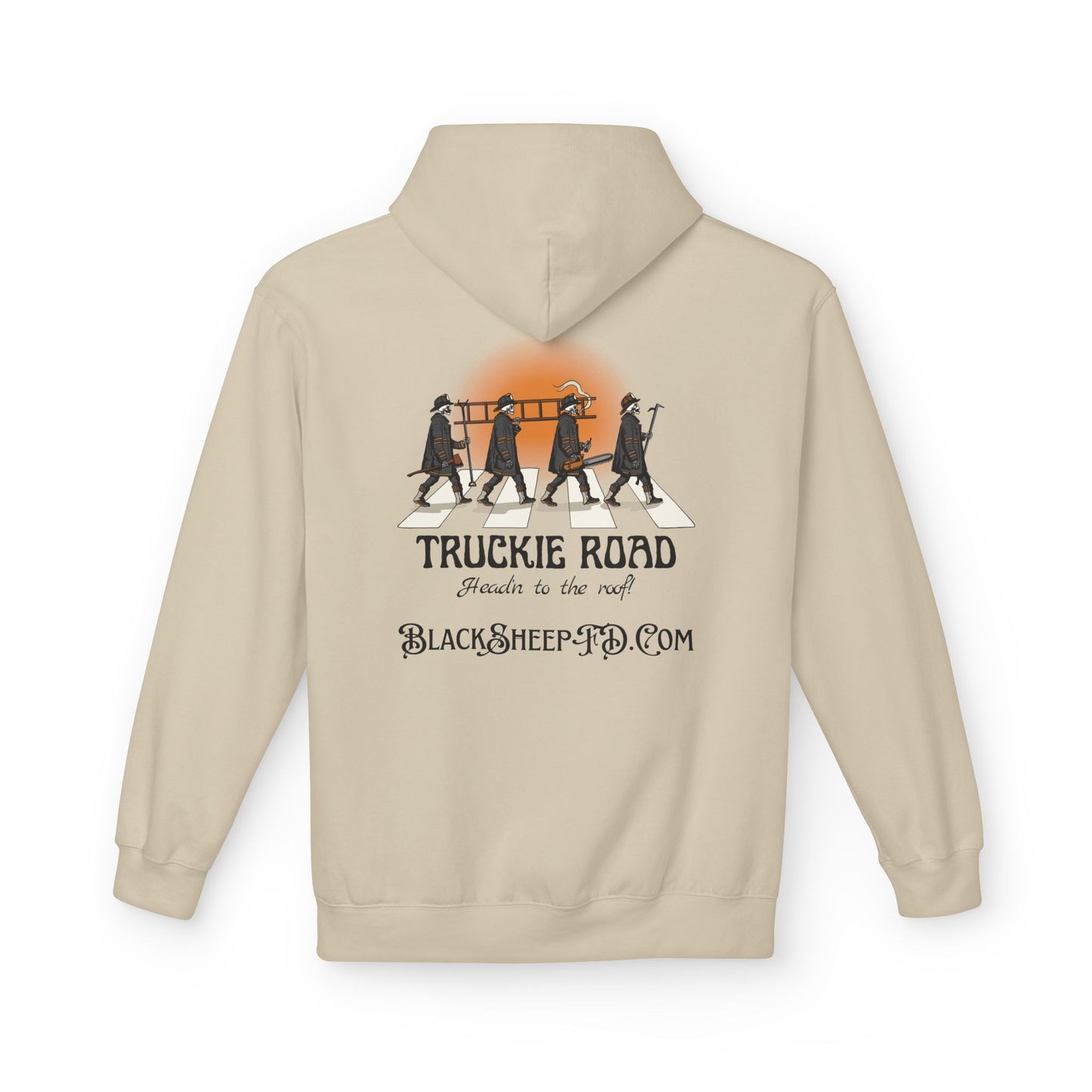 "Truckie Road" Firefighter Hoodie