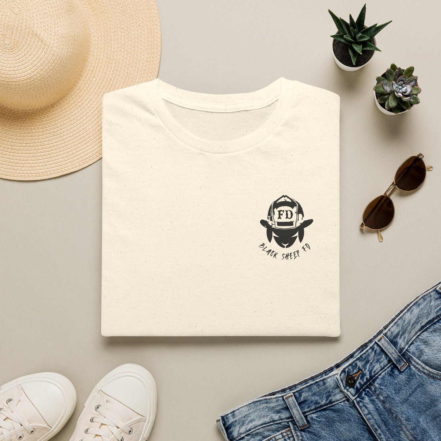 "Never Raw Dog The Hot Jobs" Firefighter T-Shirt