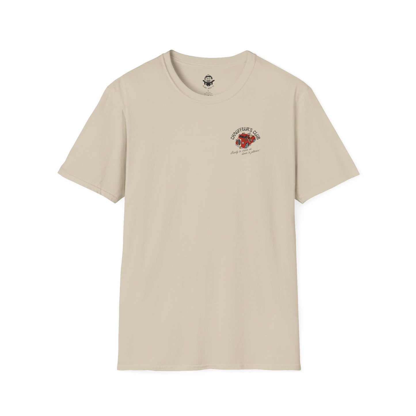 "All Gas, No Brakes" Firefighter Soft-style Vintage Rig Tee