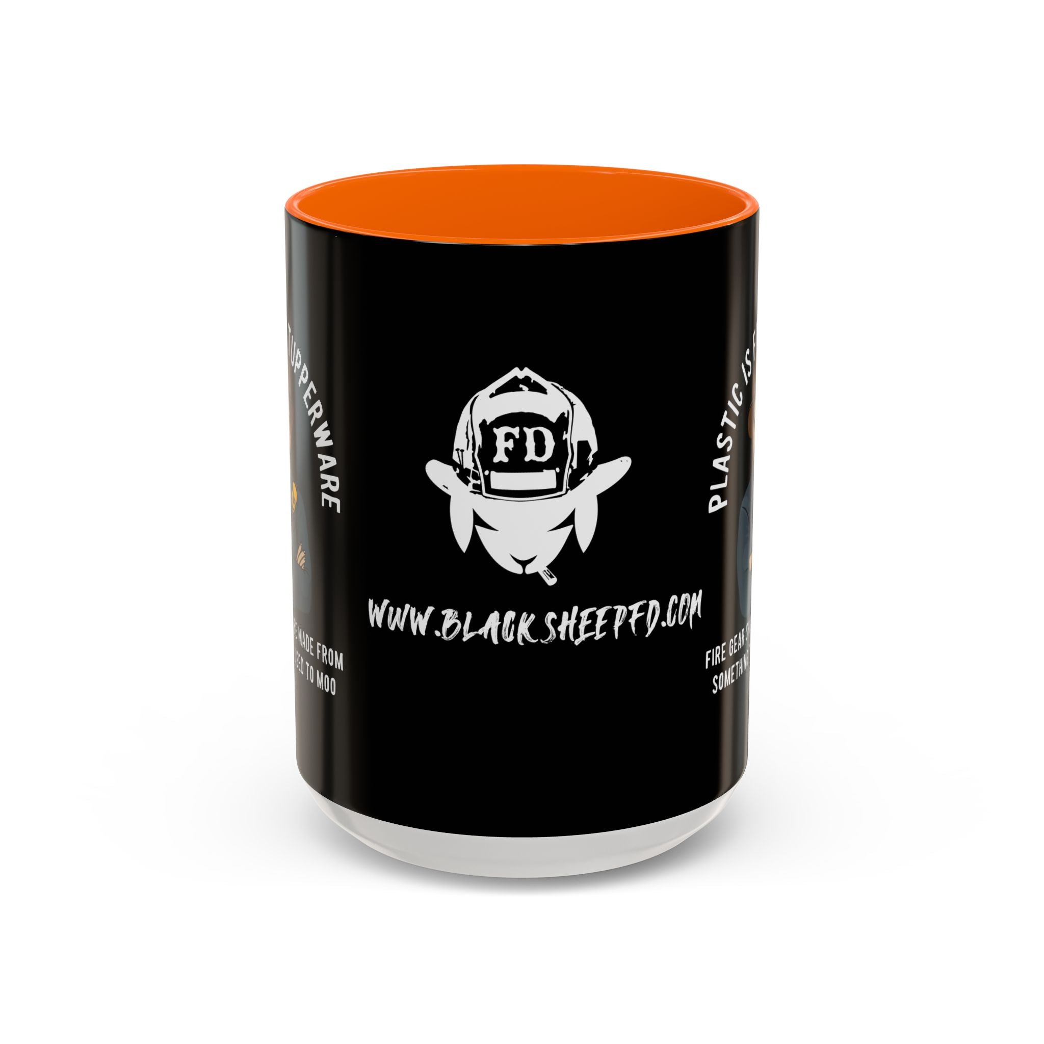 Black Sheep "Plastic Is For Tupperware" Premo Artwork Coffee Mug