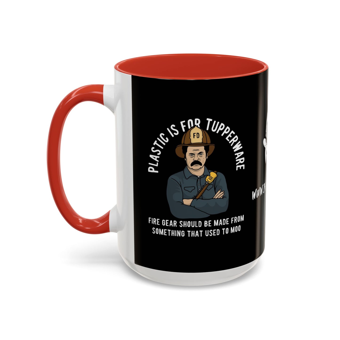 Black Sheep "Plastic Is For Tupperware" Premo Artwork Coffee Mug
