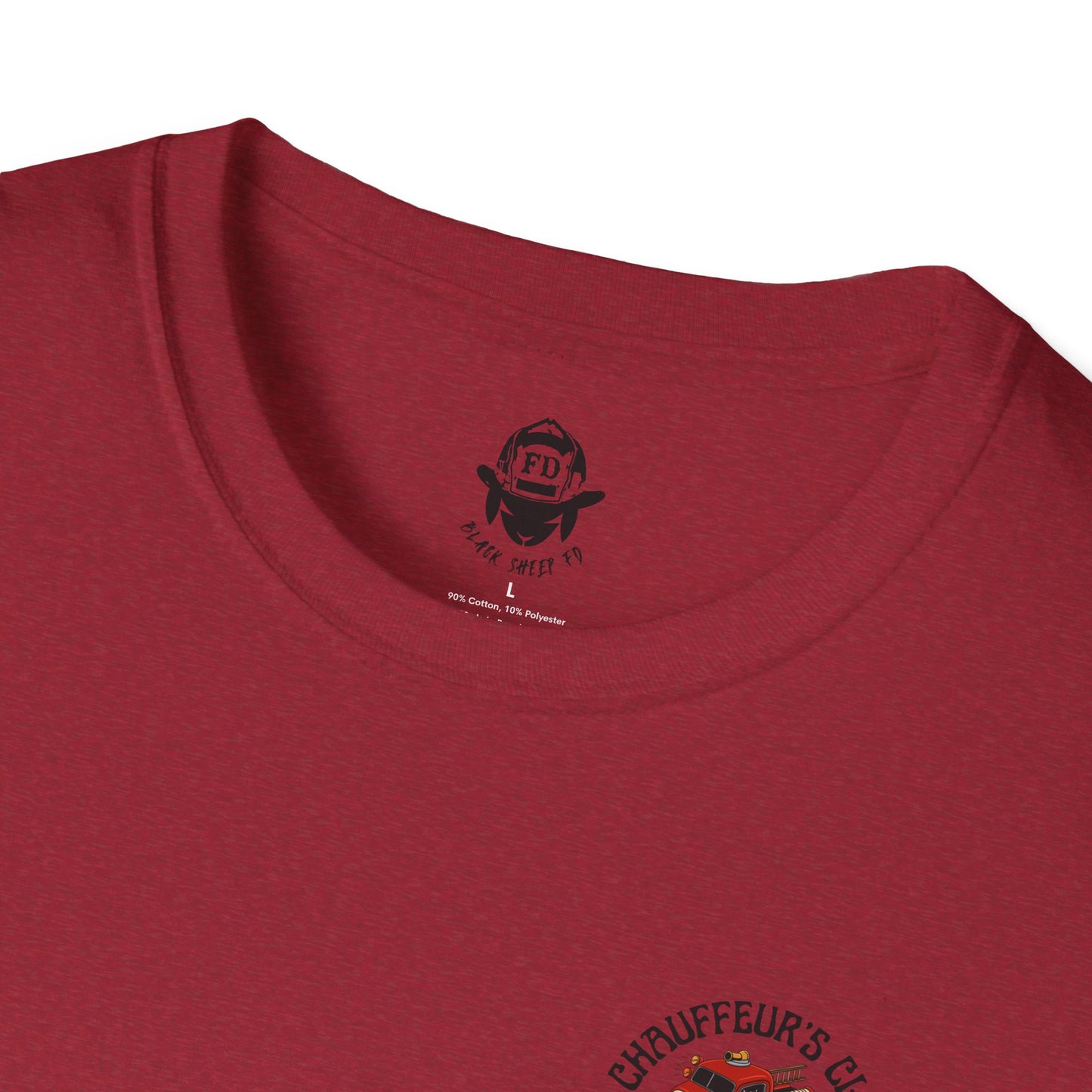 "All Gas, No Brakes" Firefighter Soft-style Vintage Rig Tee