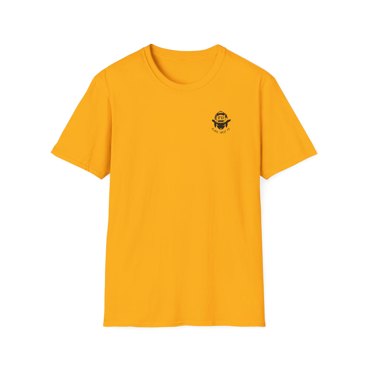Smooth Bore To The Door Pin-Up Firefighter T-Shirt