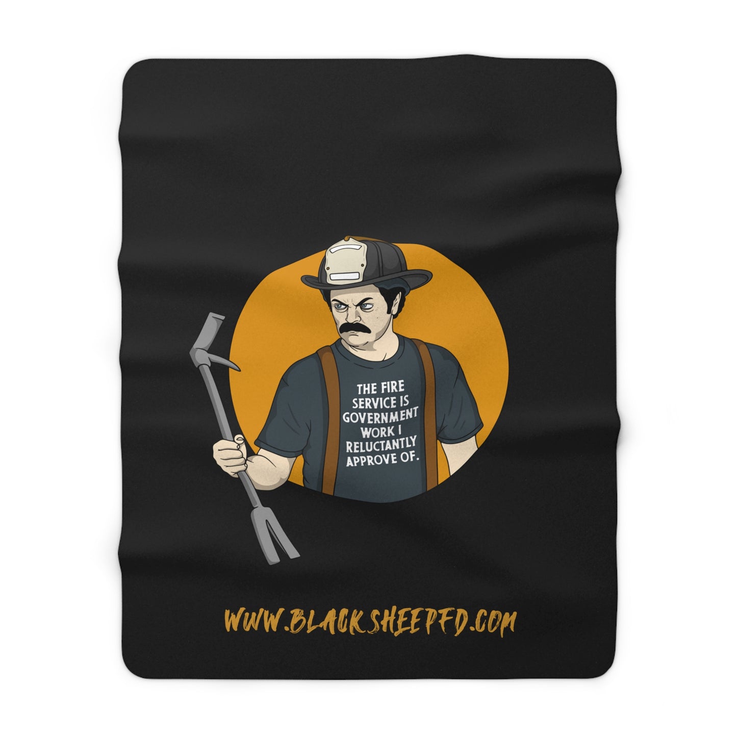 "Reluctantly Approved" Sherpa Station Blanket
