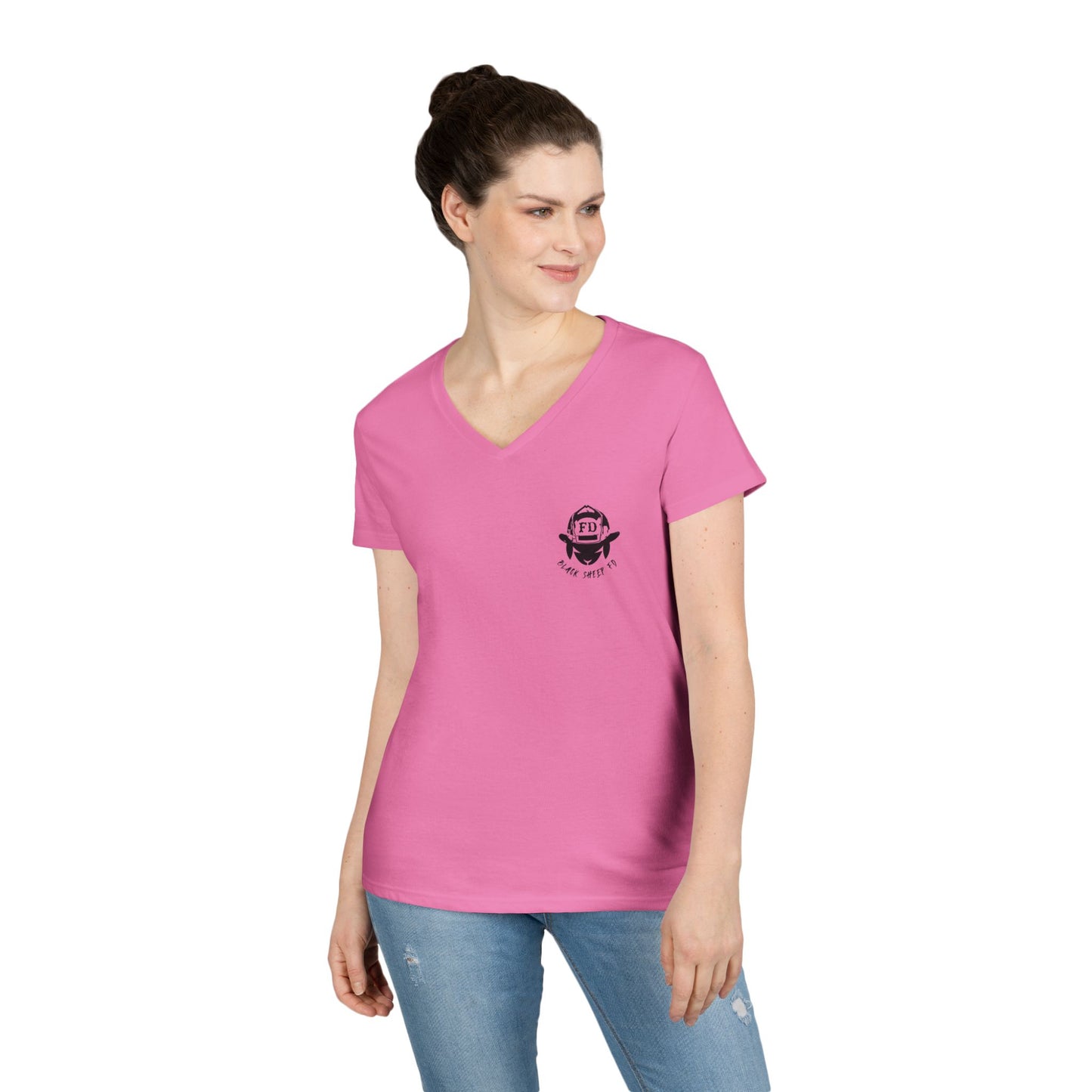 Black Sheep Ladies' V-Neck "More Than An Assignment" T-Shirt