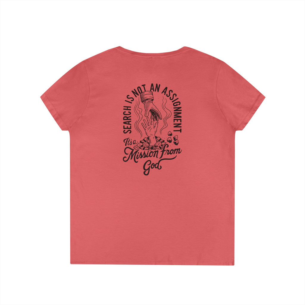 Black Sheep Ladies' V-Neck "More Than An Assignment" T-Shirt