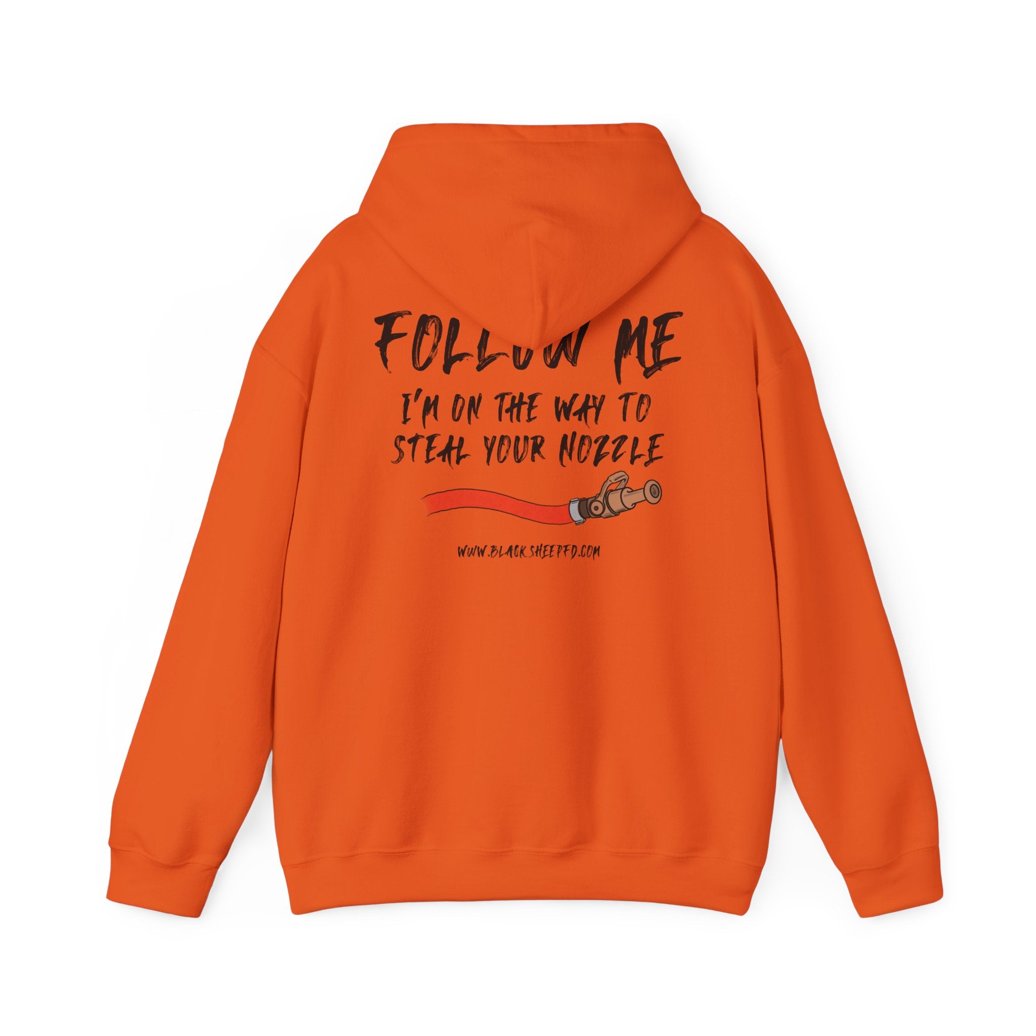 Follow Me Nozzle Steal - Black Sheep FD Hoodie