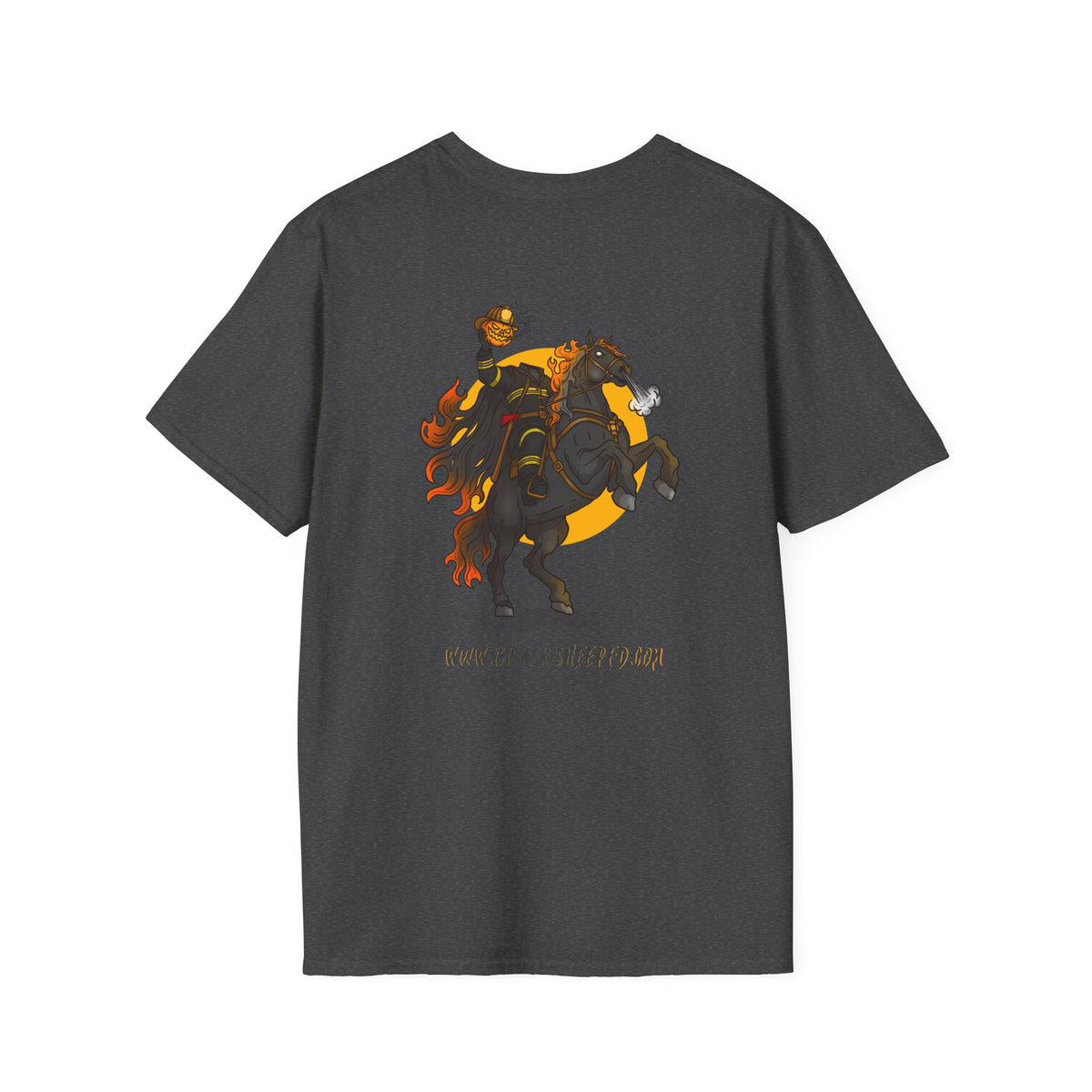 Headless Firefighter Horseman Soft-style Tee