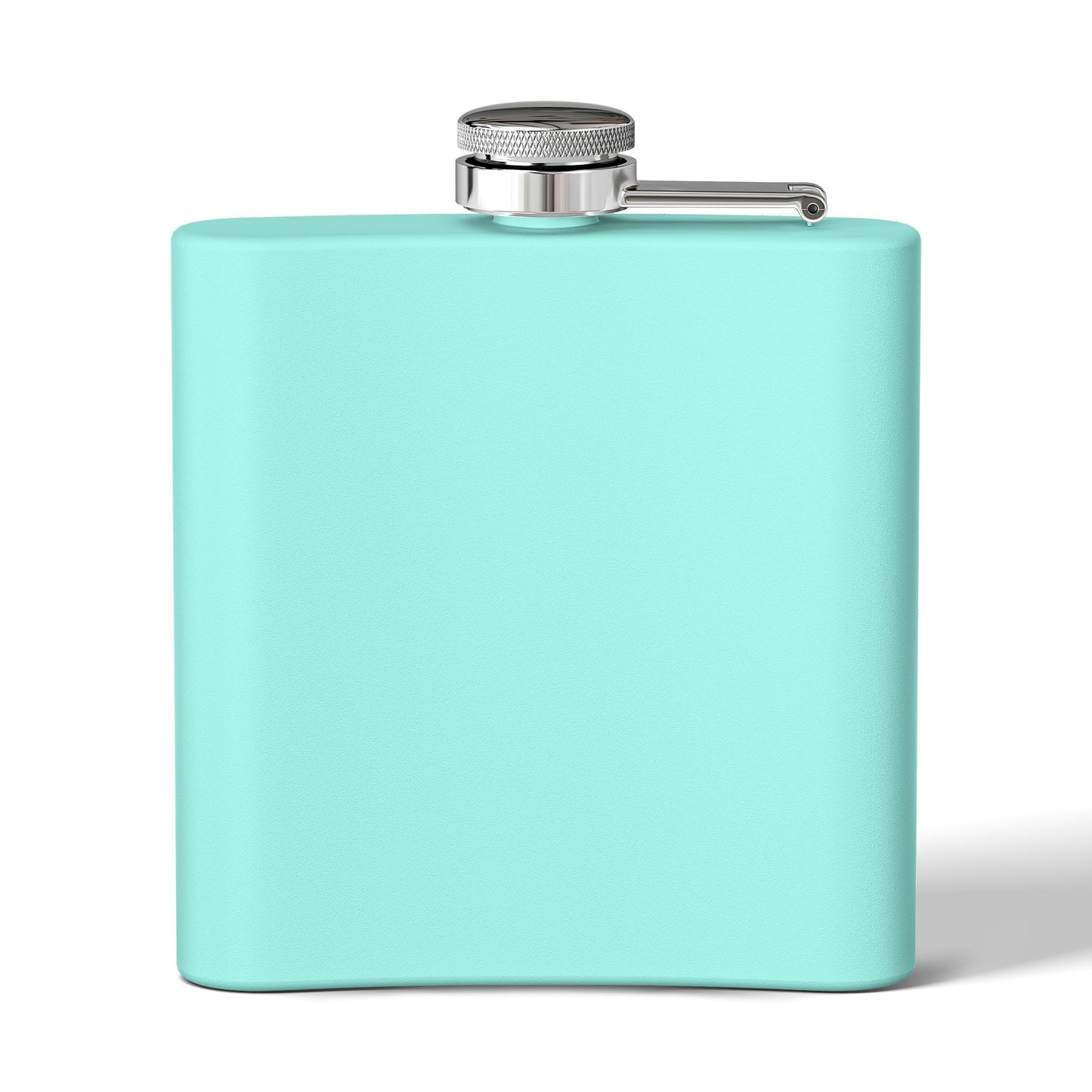 "Forged In The Flames" Stainless Steel Flask - 6oz Tattoo-Style Hip Flask