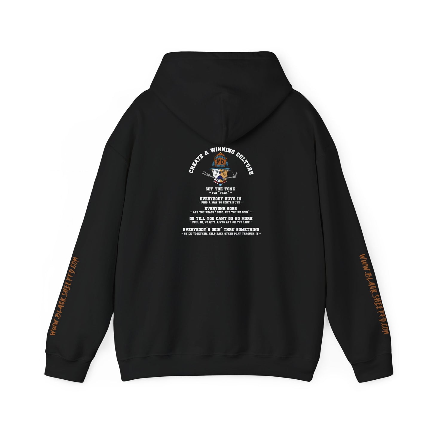 Sudbury Inspired Firefighter Hoodie — FD Winning Culture Pullover