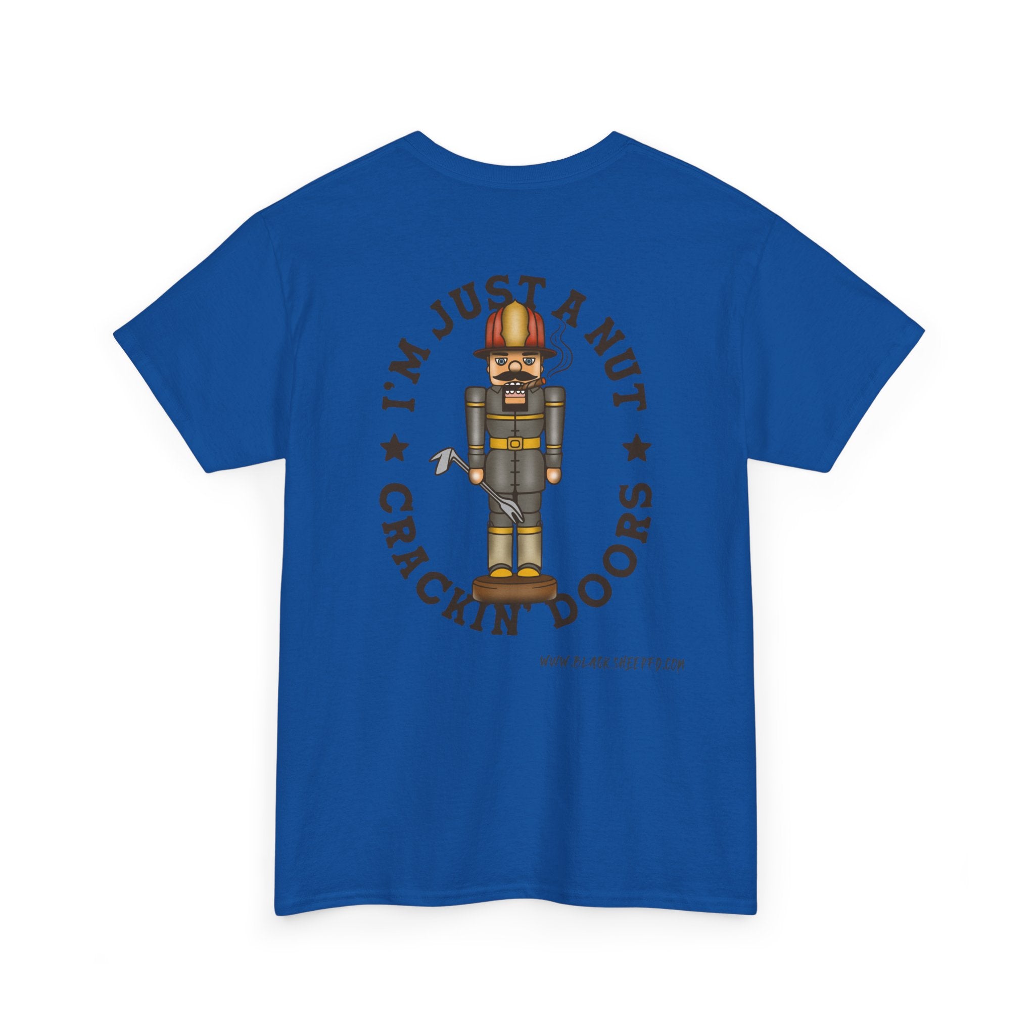 Nutcracker Tee – “I’m Just a Nut Crackin’ Doors” Holiday Graphic Shirt
