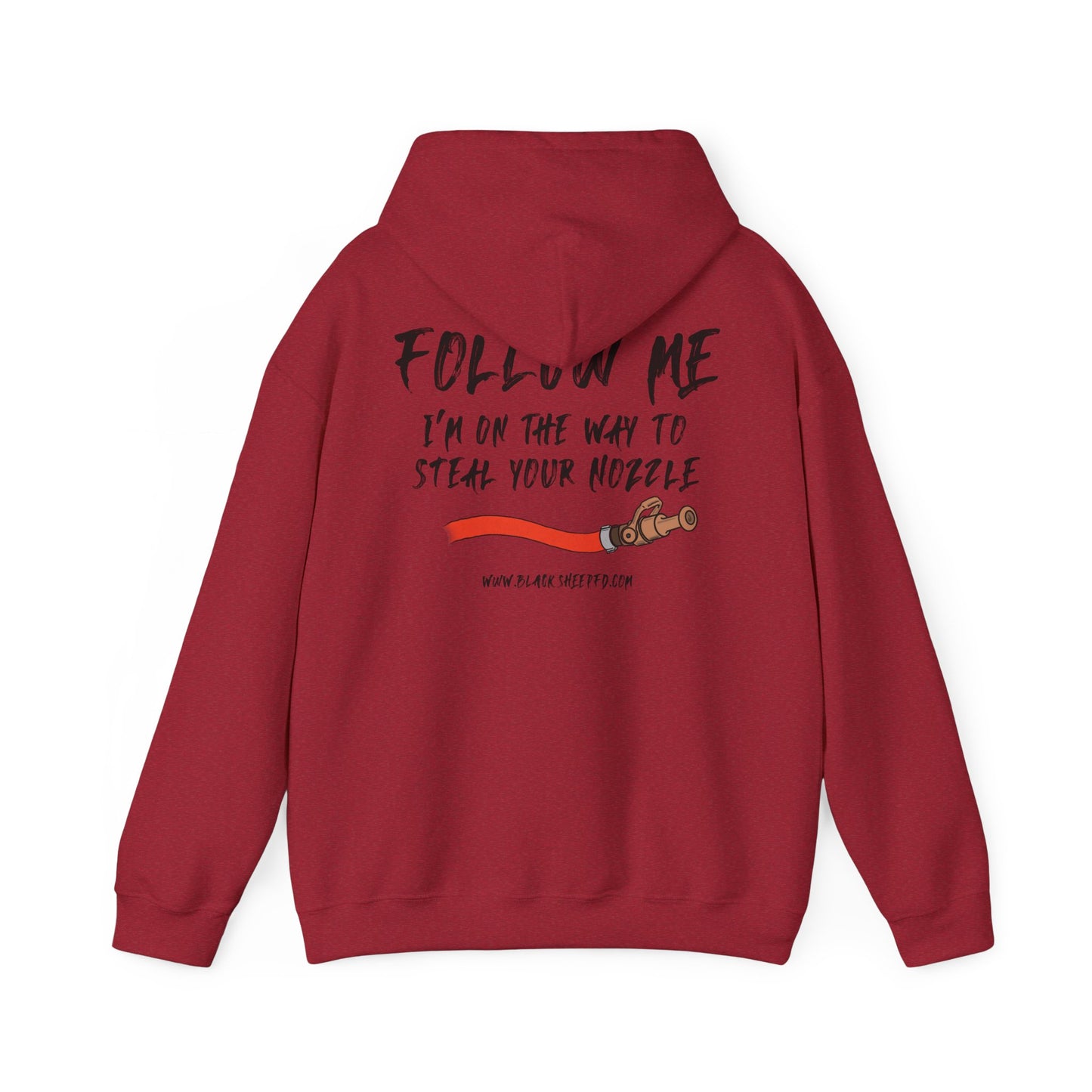 Follow Me Nozzle Steal - Black Sheep FD Hoodie