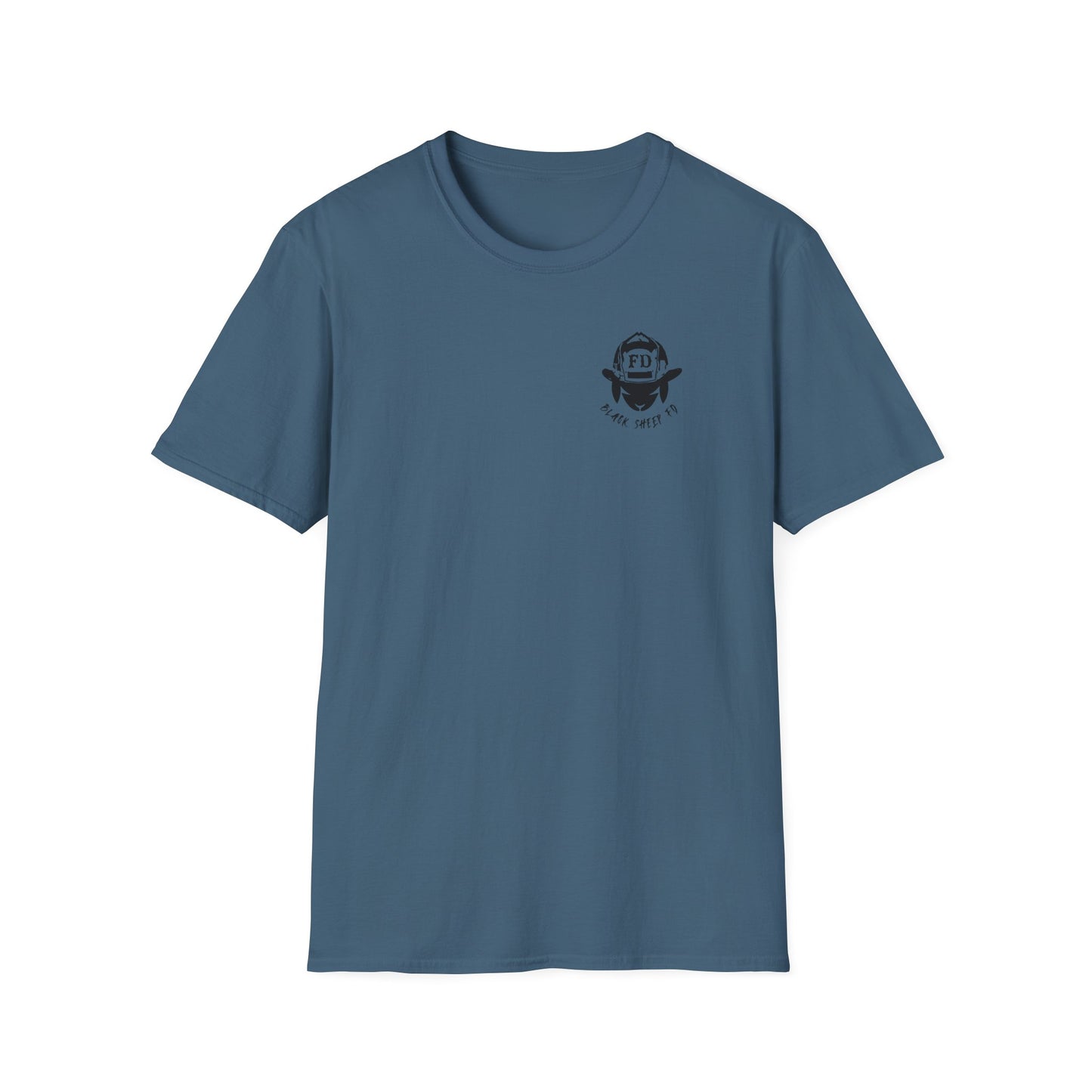"Inside of Me Are Two Wolves," Firefighter Soft Style Tee Shirt