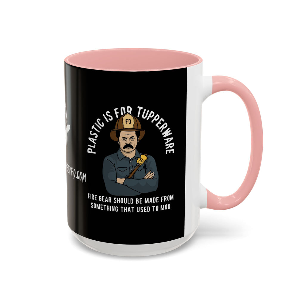 Black Sheep "Plastic Is For Tupperware" Premo Artwork Coffee Mug