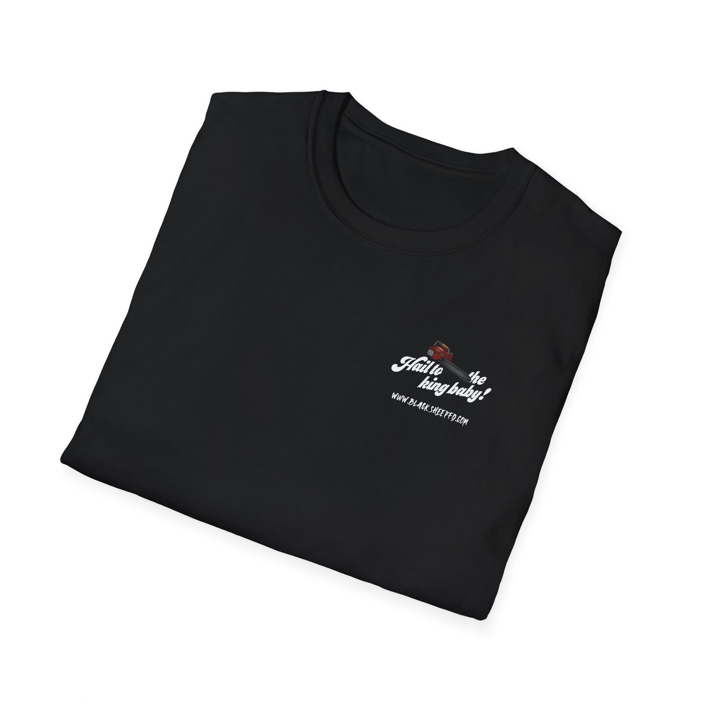 Cuttin' Holes to Save Souls Firefighter Tee