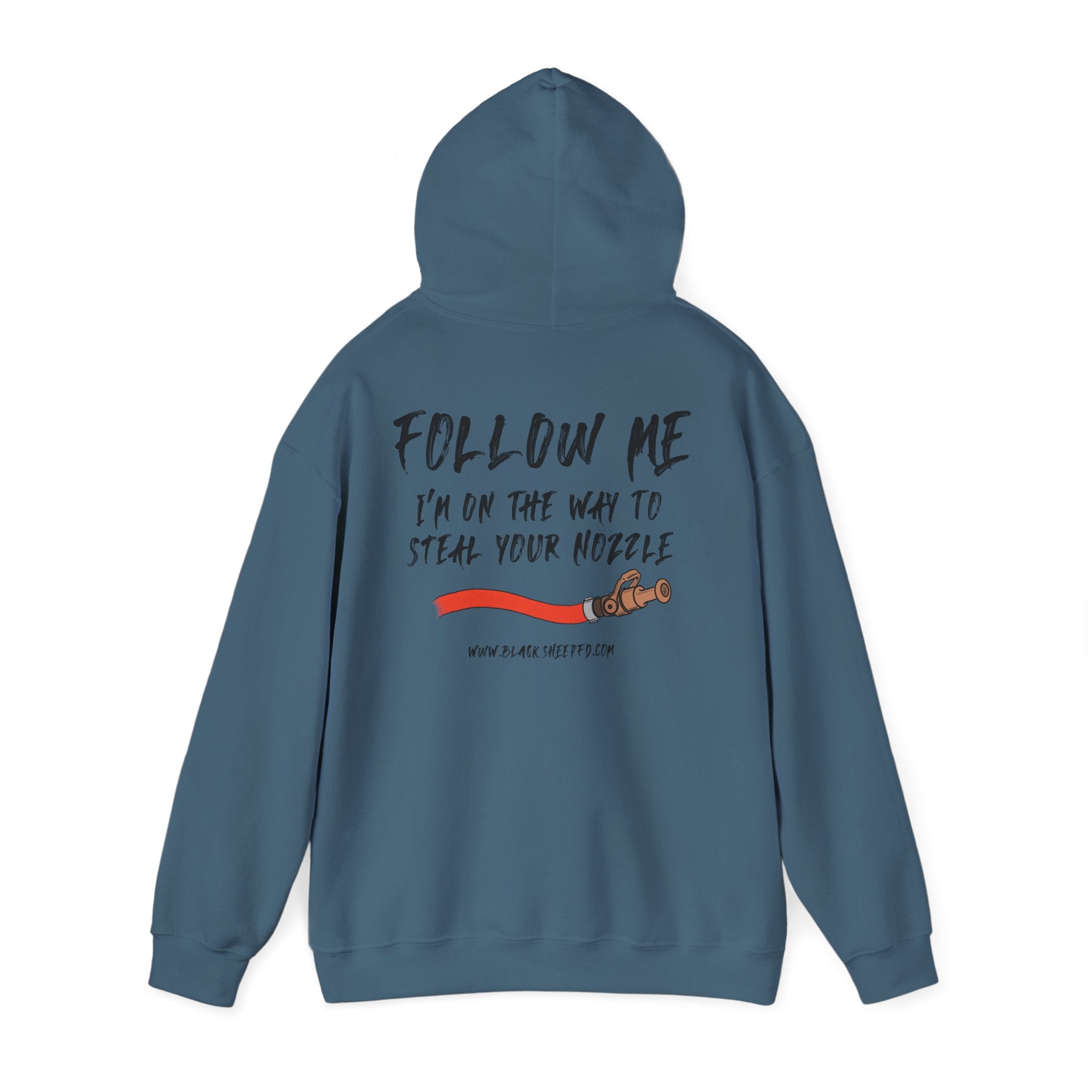 Follow Me Nozzle Steal - Black Sheep FD Hoodie