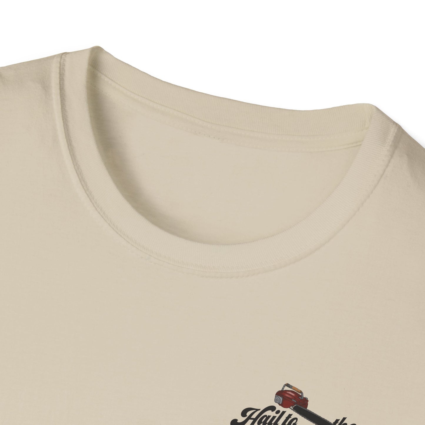 Cuttin' Holes to Save Souls Firefighter Tee