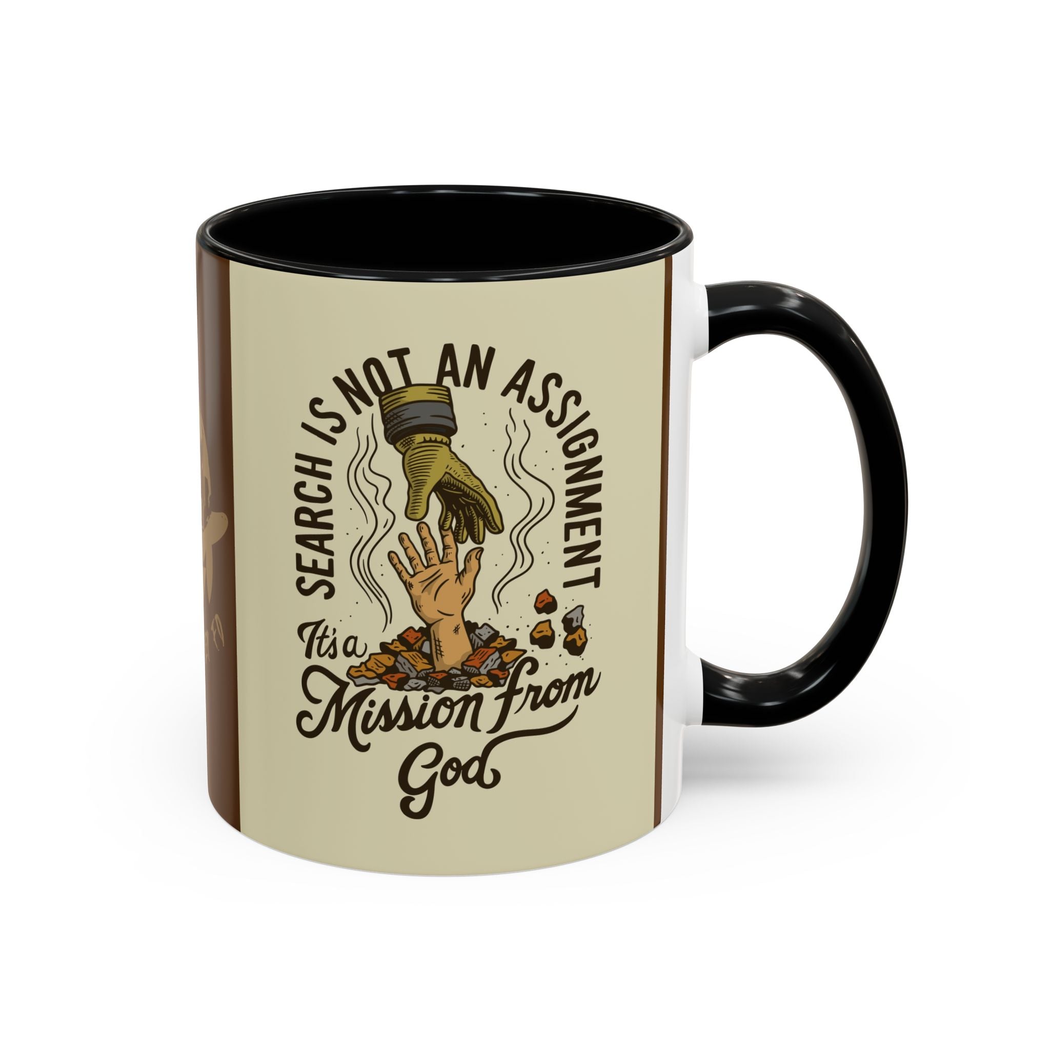 Black Sheep "More Than Just an Assignment" Premo Artwork Coffee Mug (Brown/Black Accents)