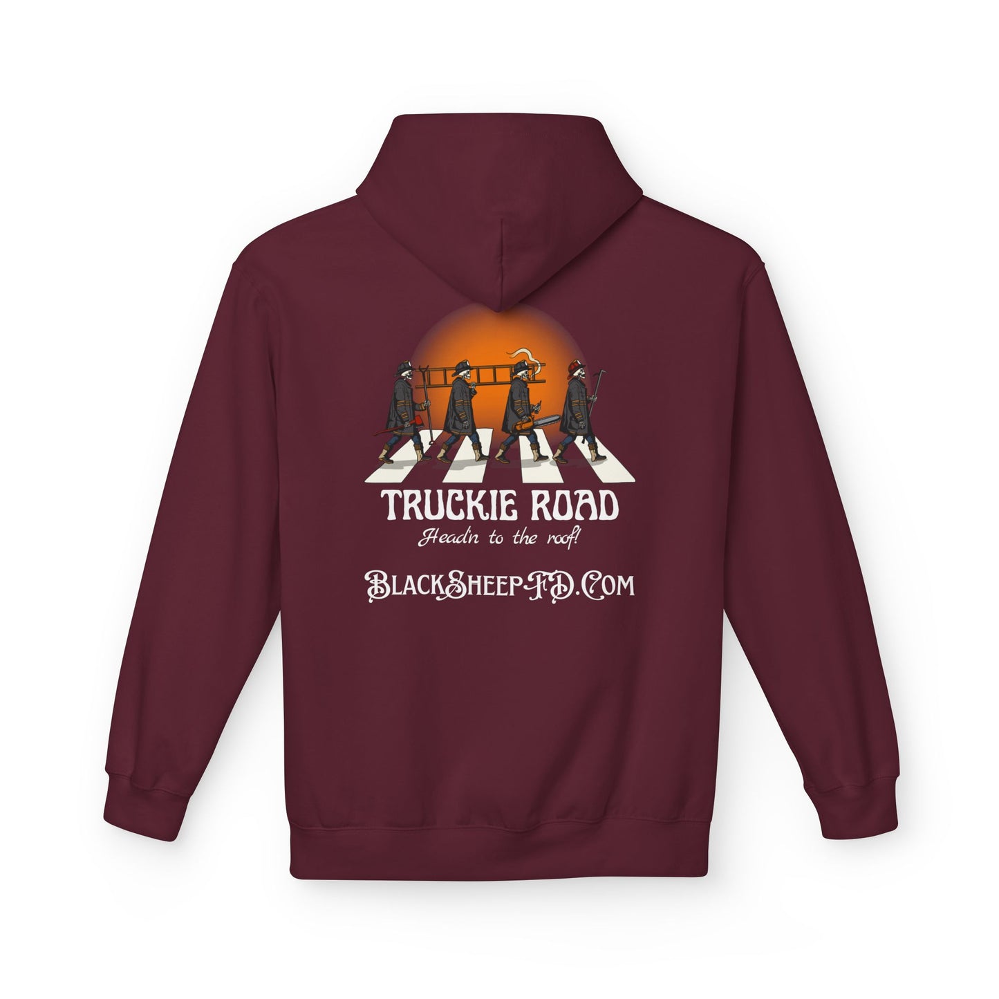 "Truckie Road" Firefighter Hoodie