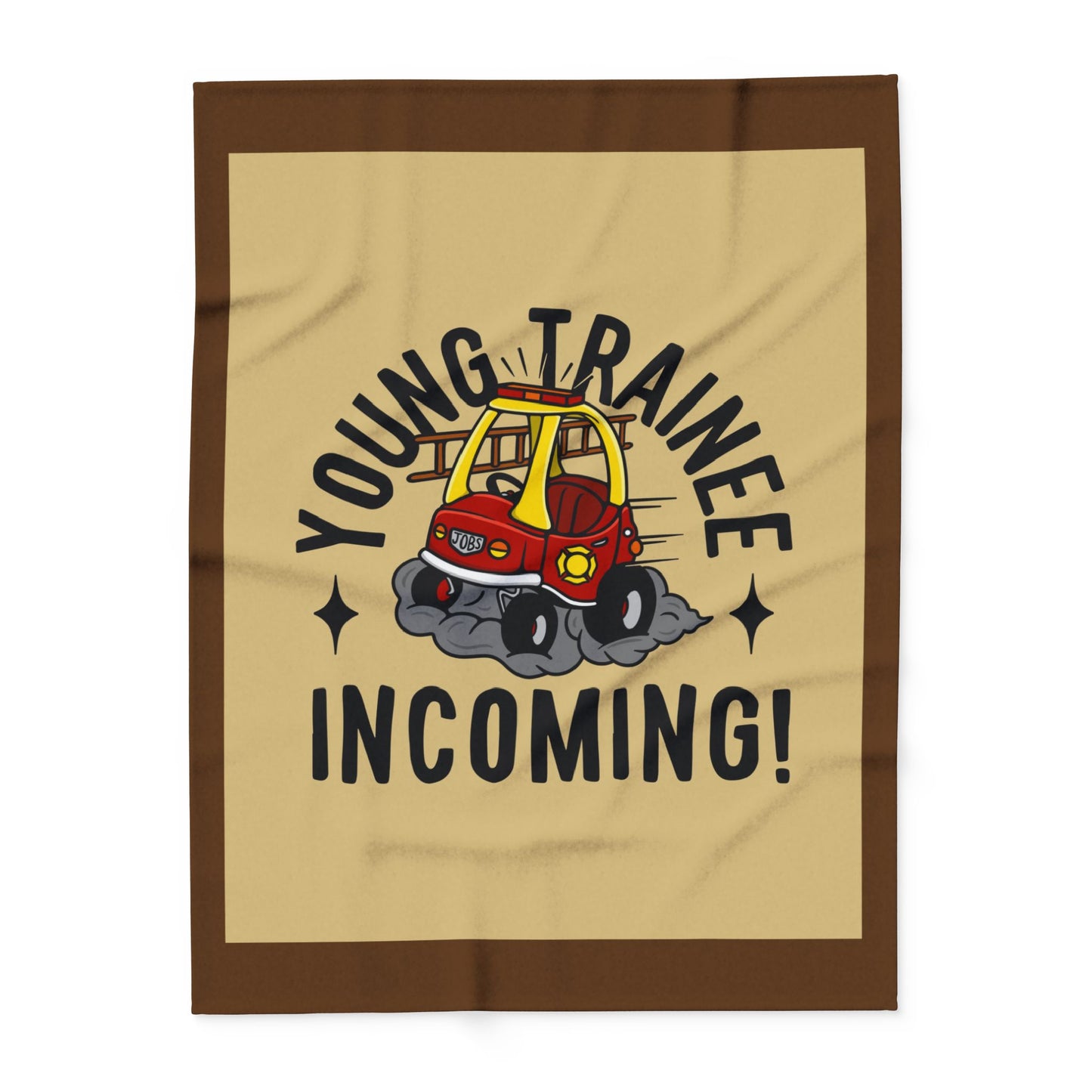 "New Trainee Incoming" Arctic Fleece Blanket