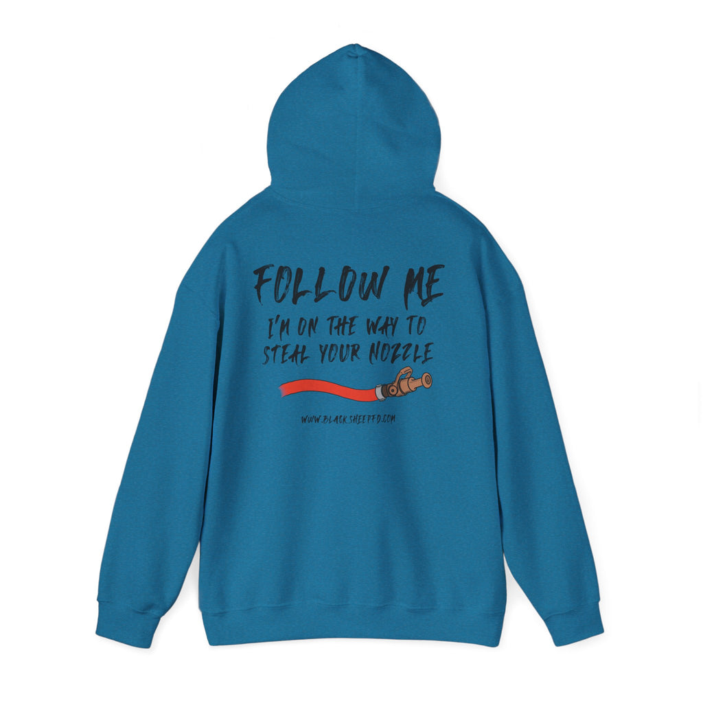 Follow Me Nozzle Steal - Black Sheep FD Hoodie