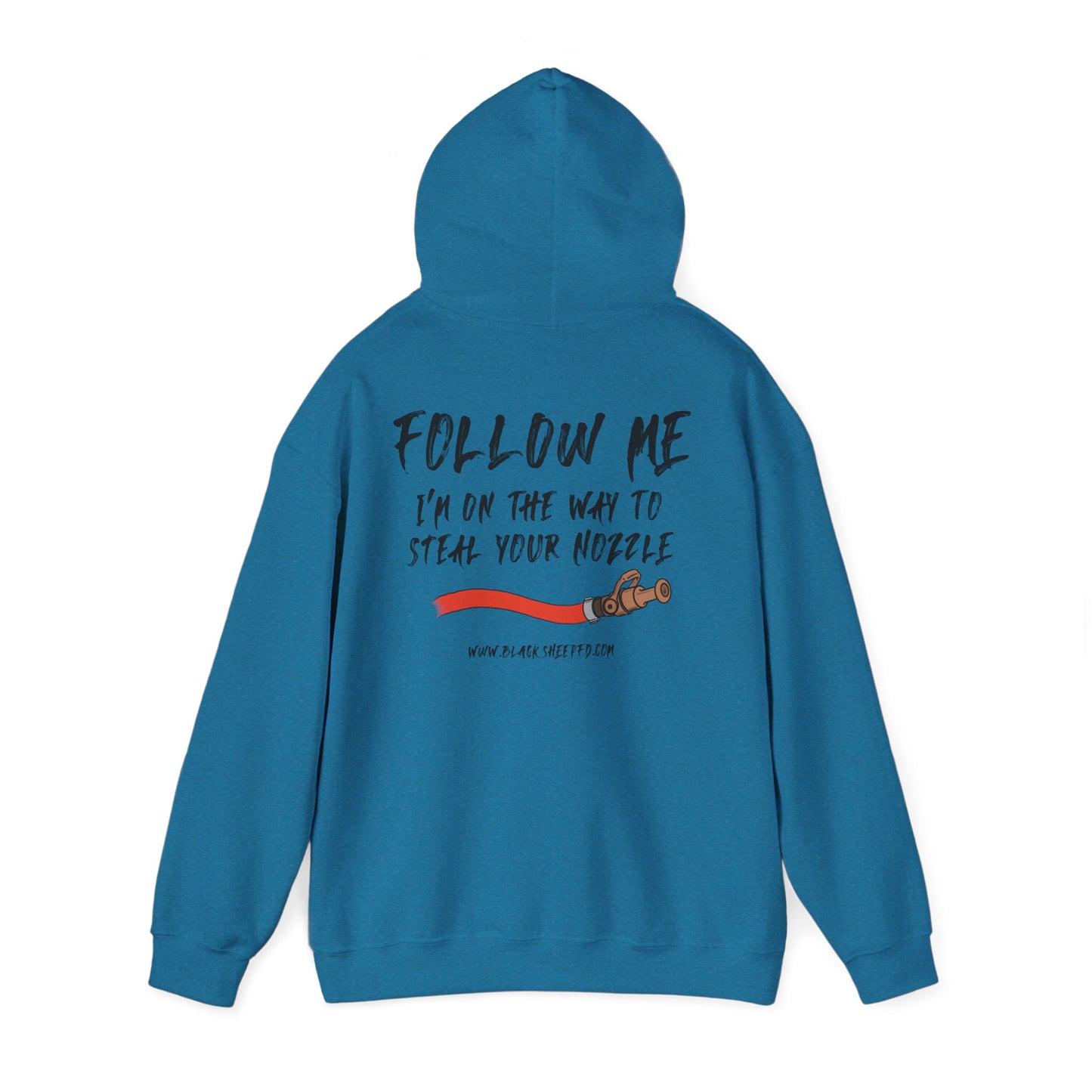 Follow Me Nozzle Steal - Black Sheep FD Hoodie