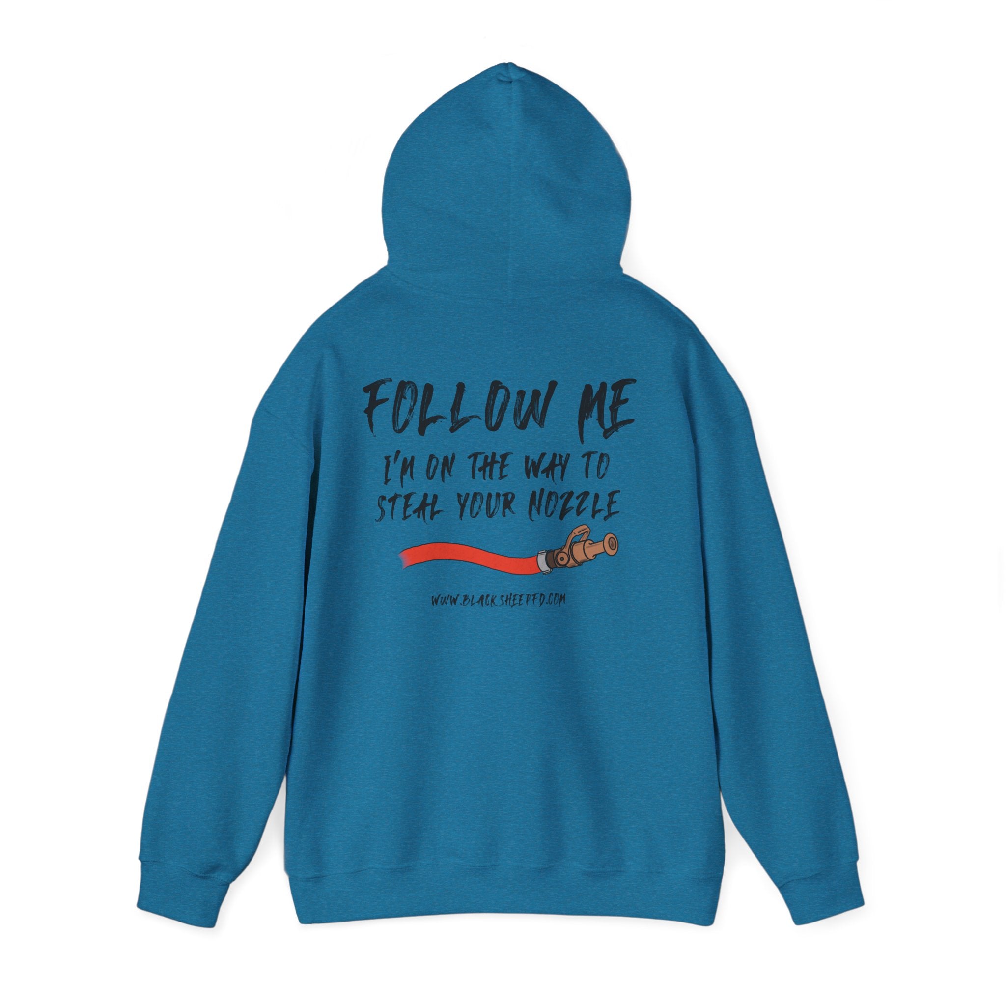 Follow Me Nozzle Steal - Black Sheep FD Hoodie