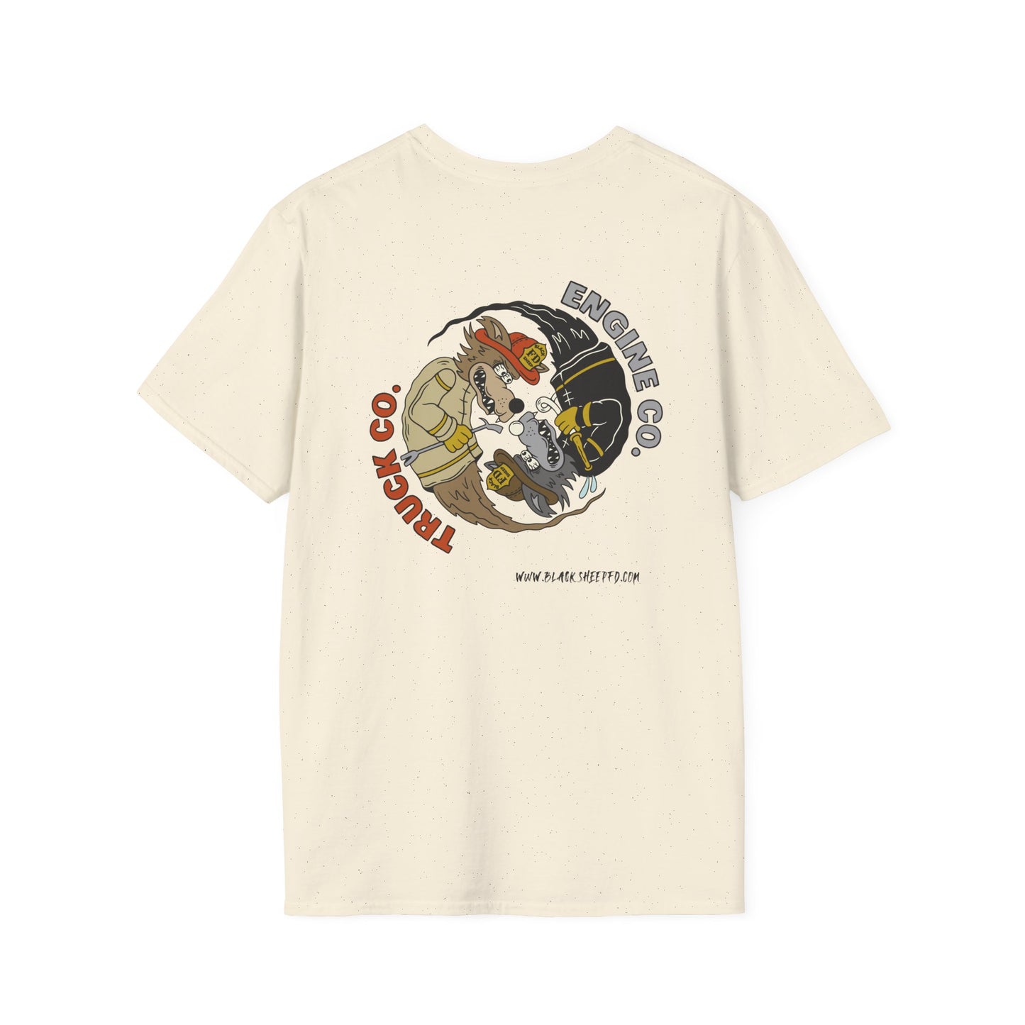 Yin & Yang - Truck Co. & Engine Co. Graphic T-Shirt