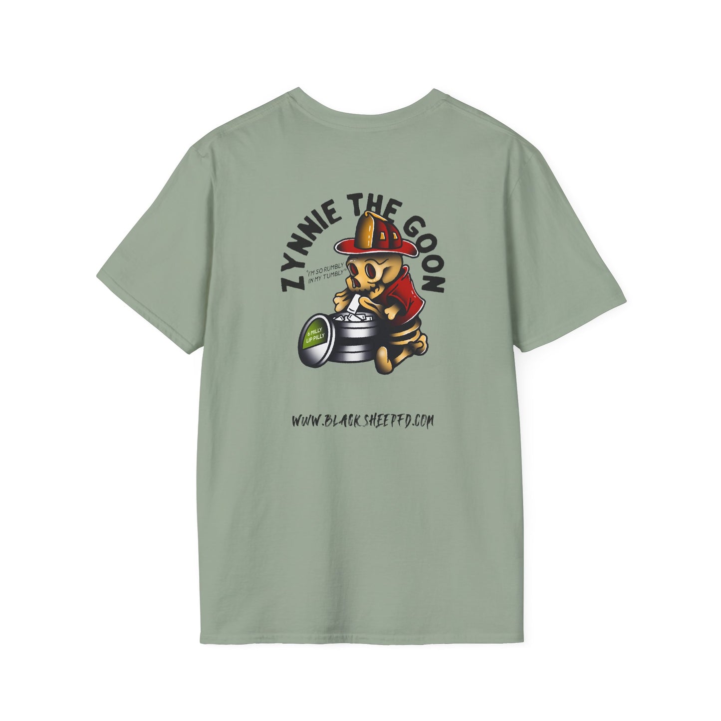 Zynnie The Goon - Black Sheep FD Firefighter Tee