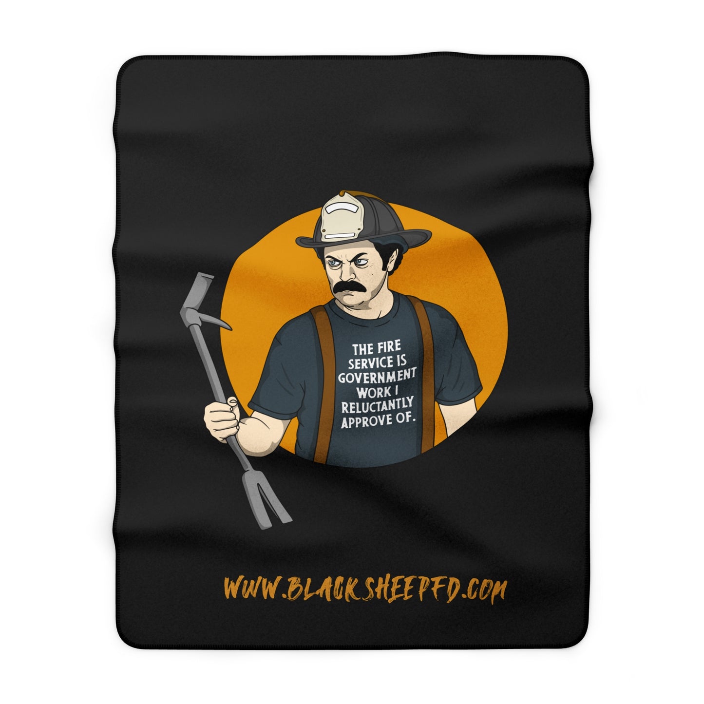 "Reluctantly Approved" Sherpa Station Blanket