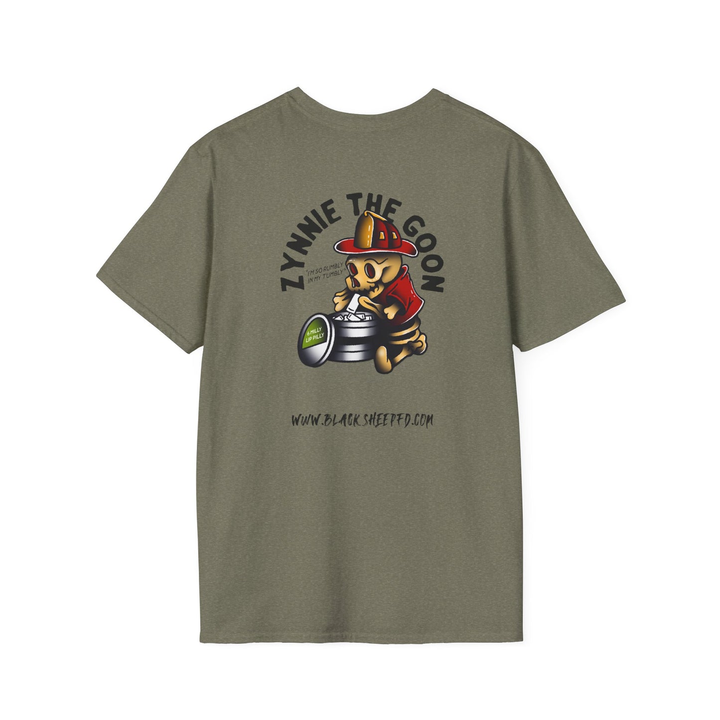 Zynnie The Goon - Black Sheep FD Firefighter Tee