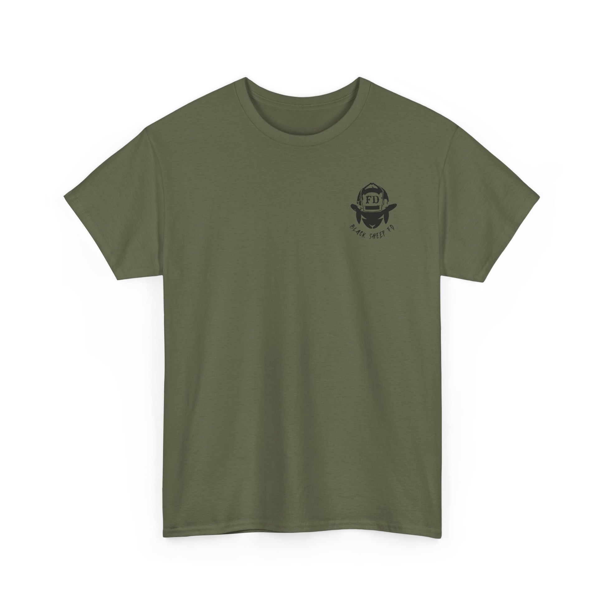 Black Sheep "Plastic Is For Tupperware" Heavy Tee
