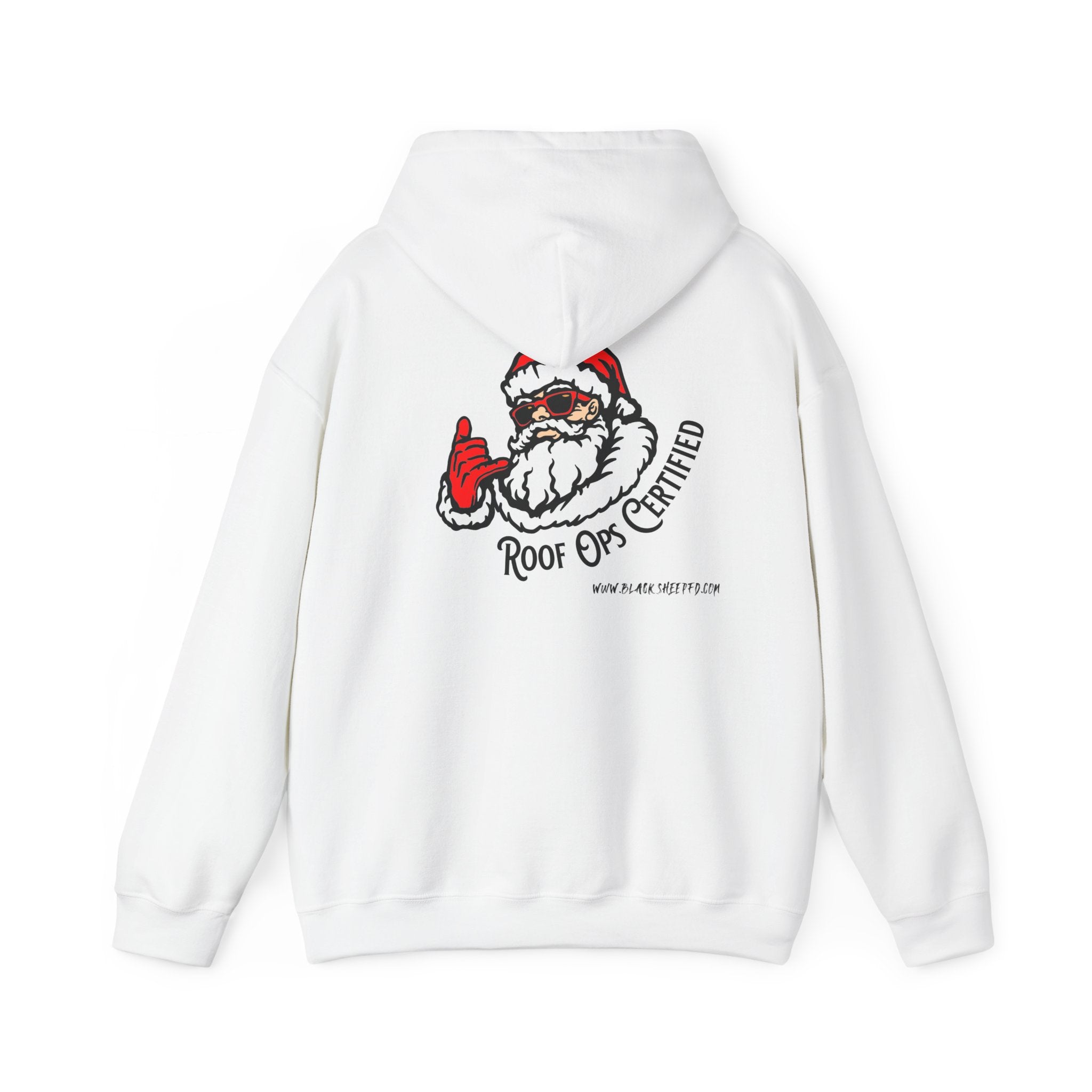 "Roof Ops Certified" Santa Holiday Sweatshirt
