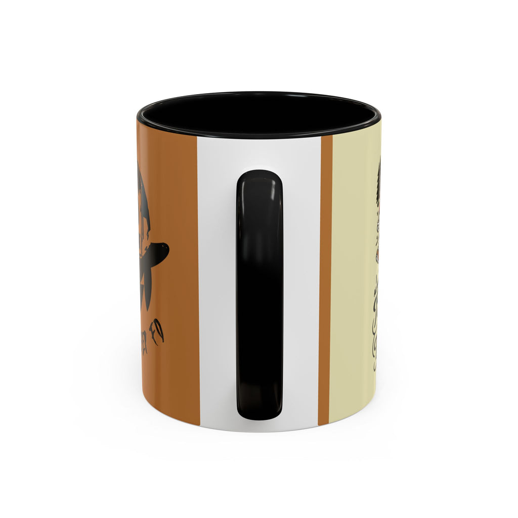 Black Sheep "Peace & Quiet" Premo Artwork Coffee Mug (Brown/Black Accents)
