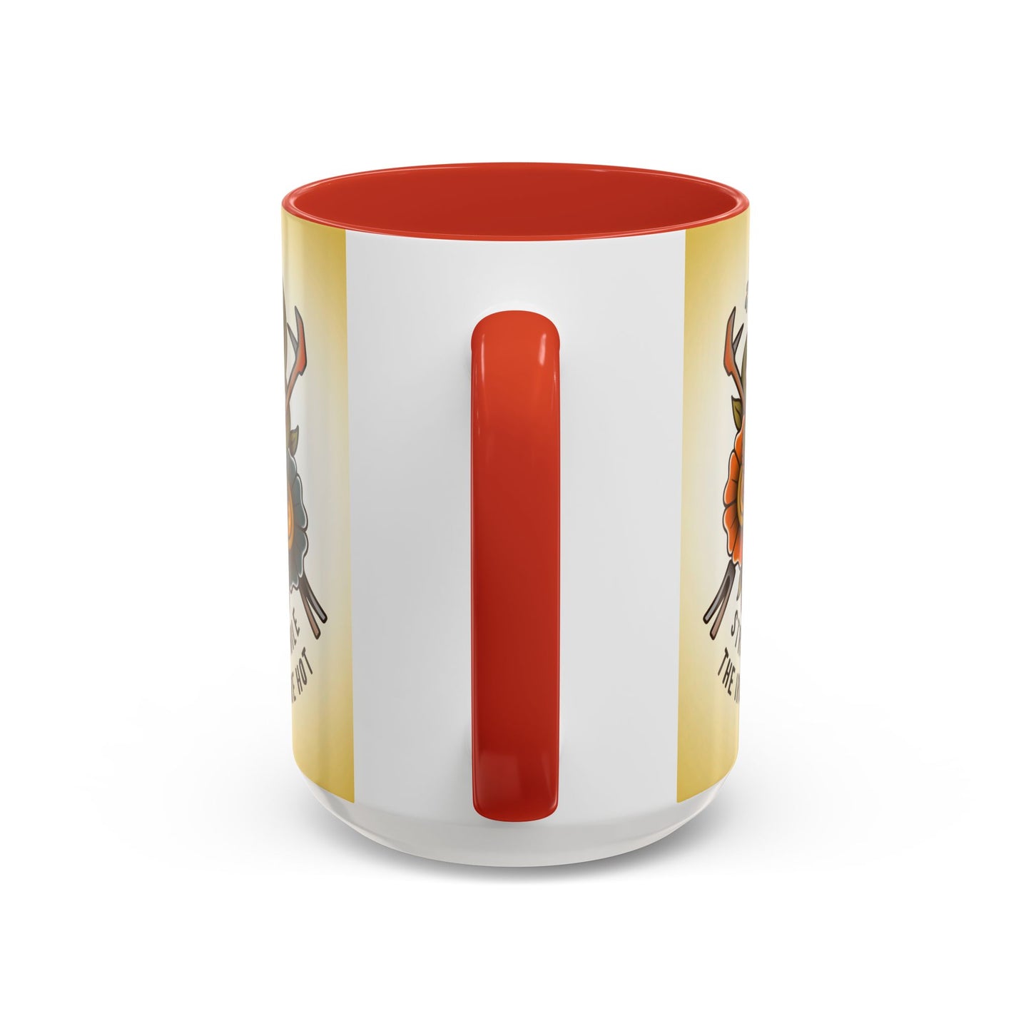 Black Sheep "Strike While The Irons Are Hot" Premo Artwork Coffee Mug (Brown/Black Accents)