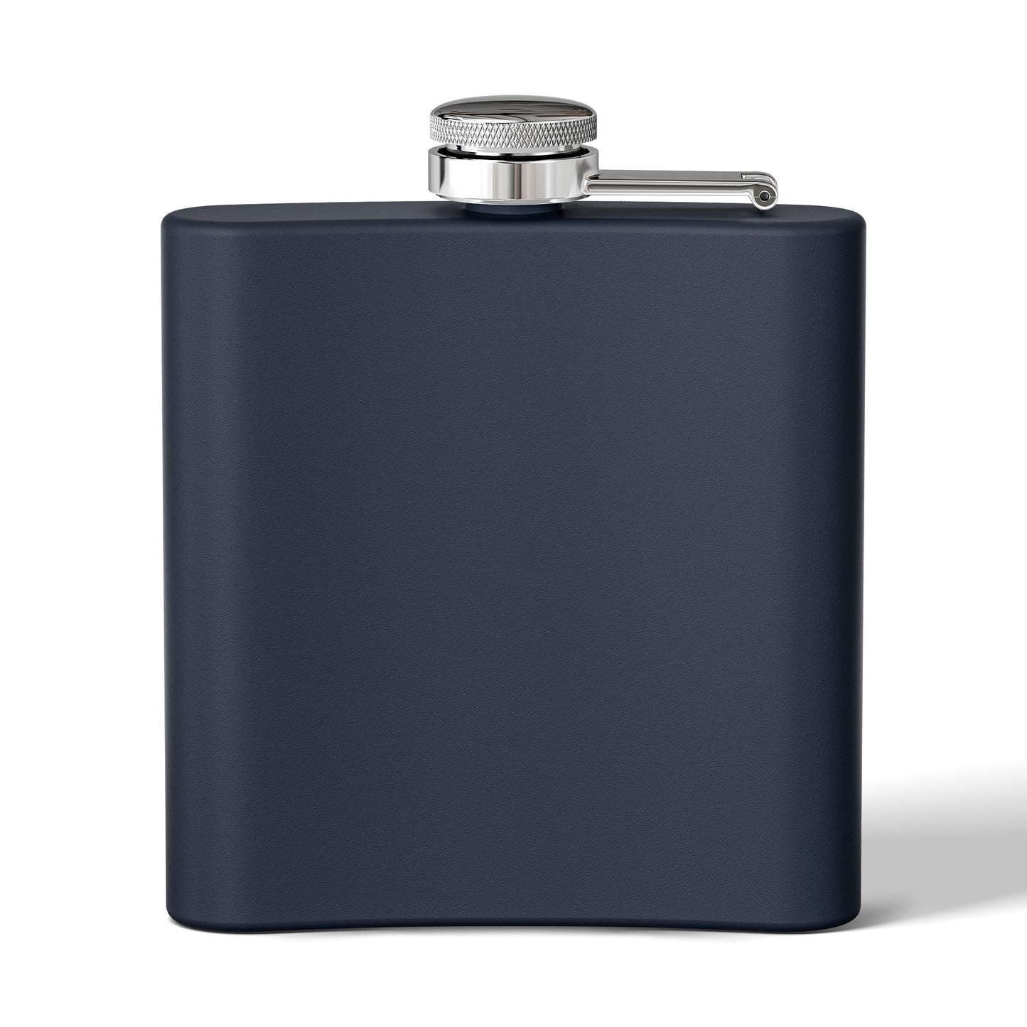 "Forged In The Flames" Stainless Steel Flask - 6oz Tattoo-Style Hip Flask