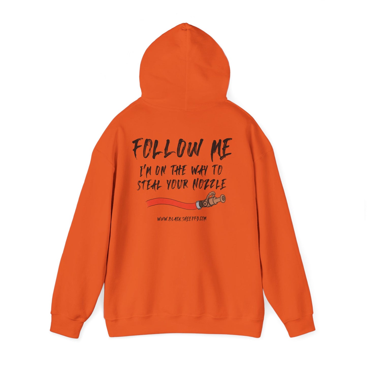 Follow Me Nozzle Steal - Black Sheep FD Hoodie