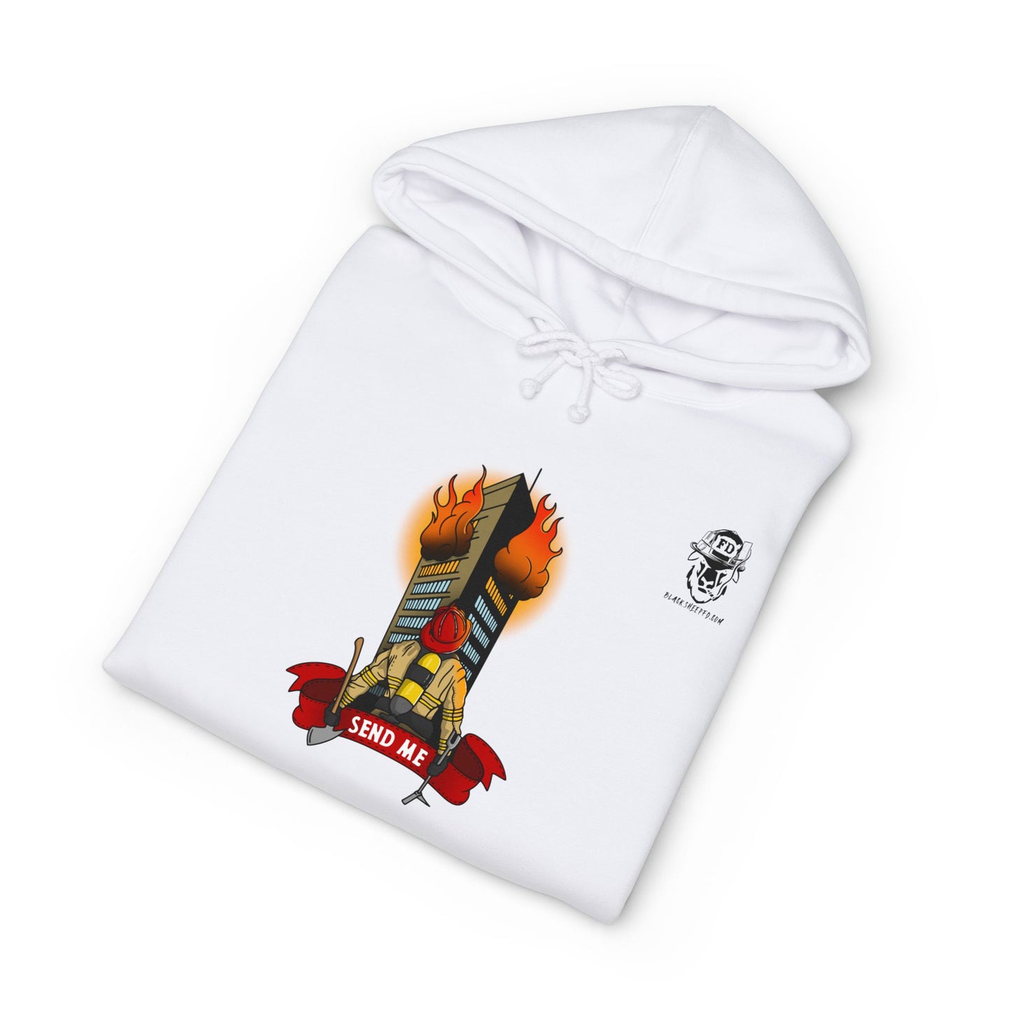 "Send Me" — Retro Graphic Heavyweight Hoodie
