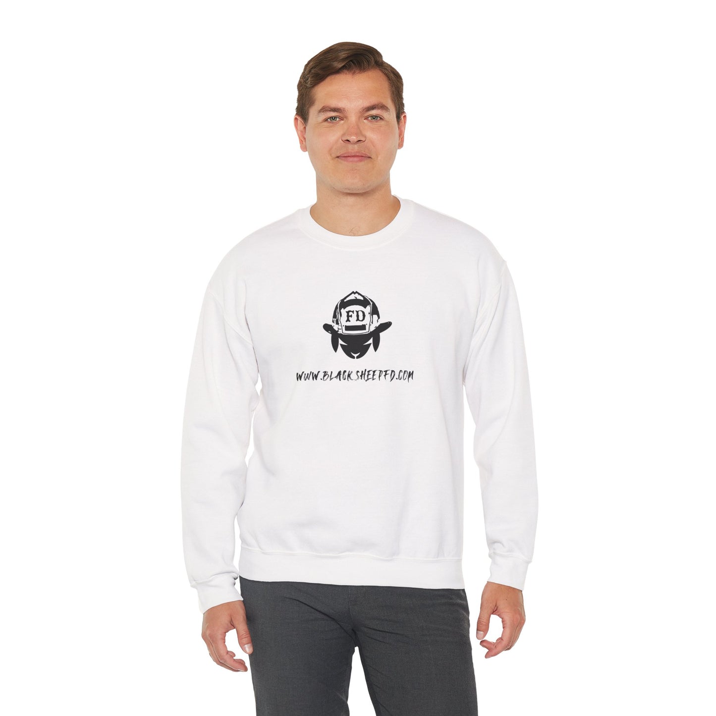 "Inside of Me Are Two Wolves" Heavy Blend™ Crewneck Sweatshirt