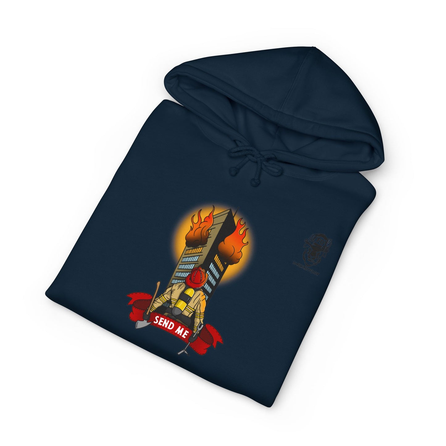"Send Me" — Retro Graphic Heavyweight Hoodie