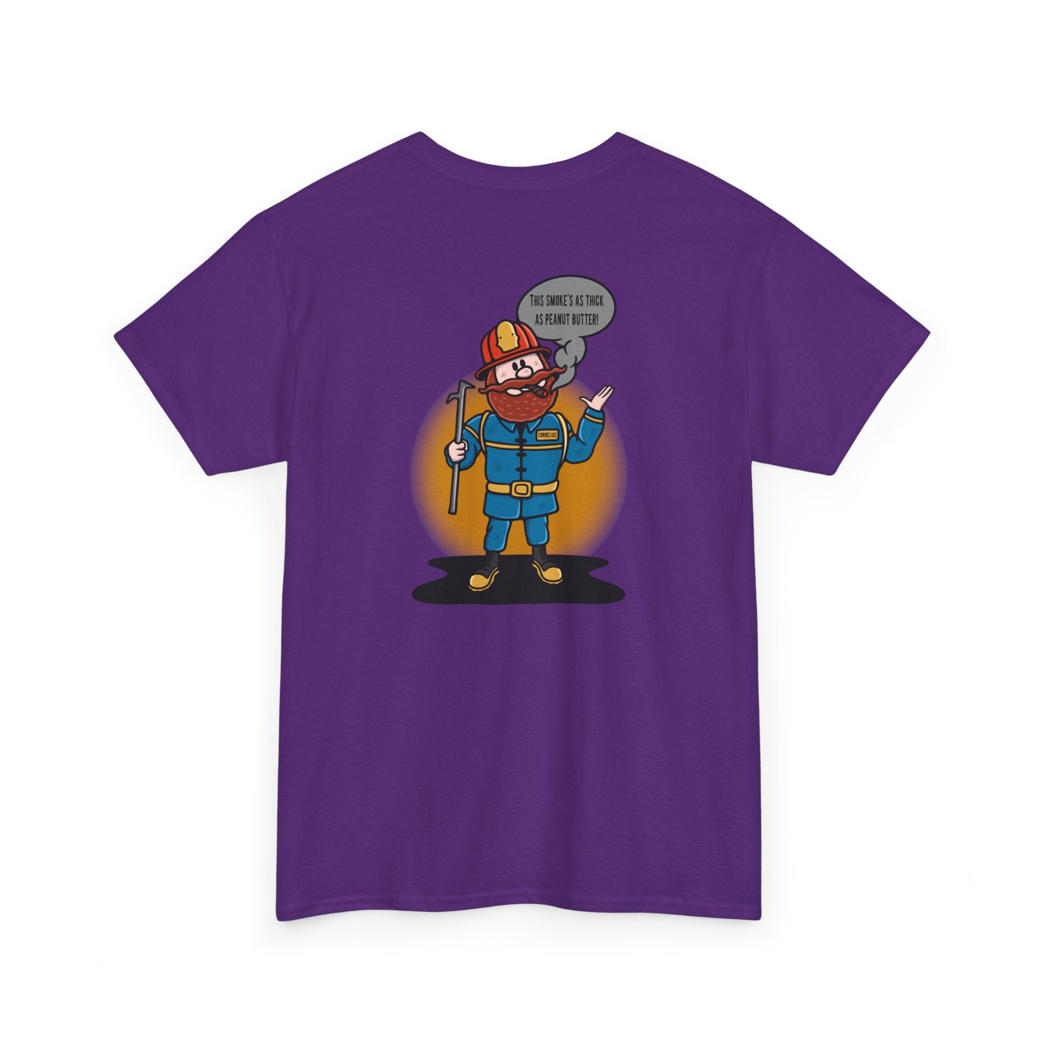 Firefighter Yukon Cornelius Heavy Blend Crew Tee