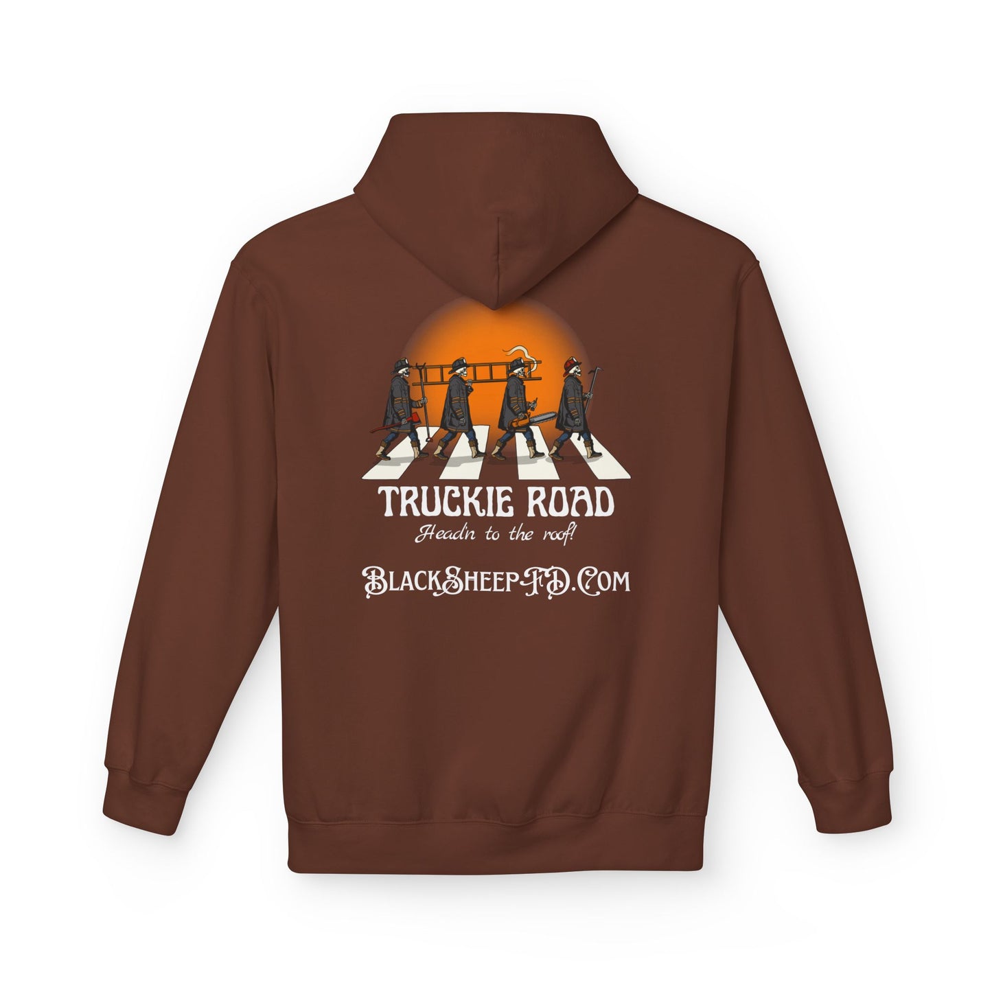 "Truckie Road" Firefighter Hoodie