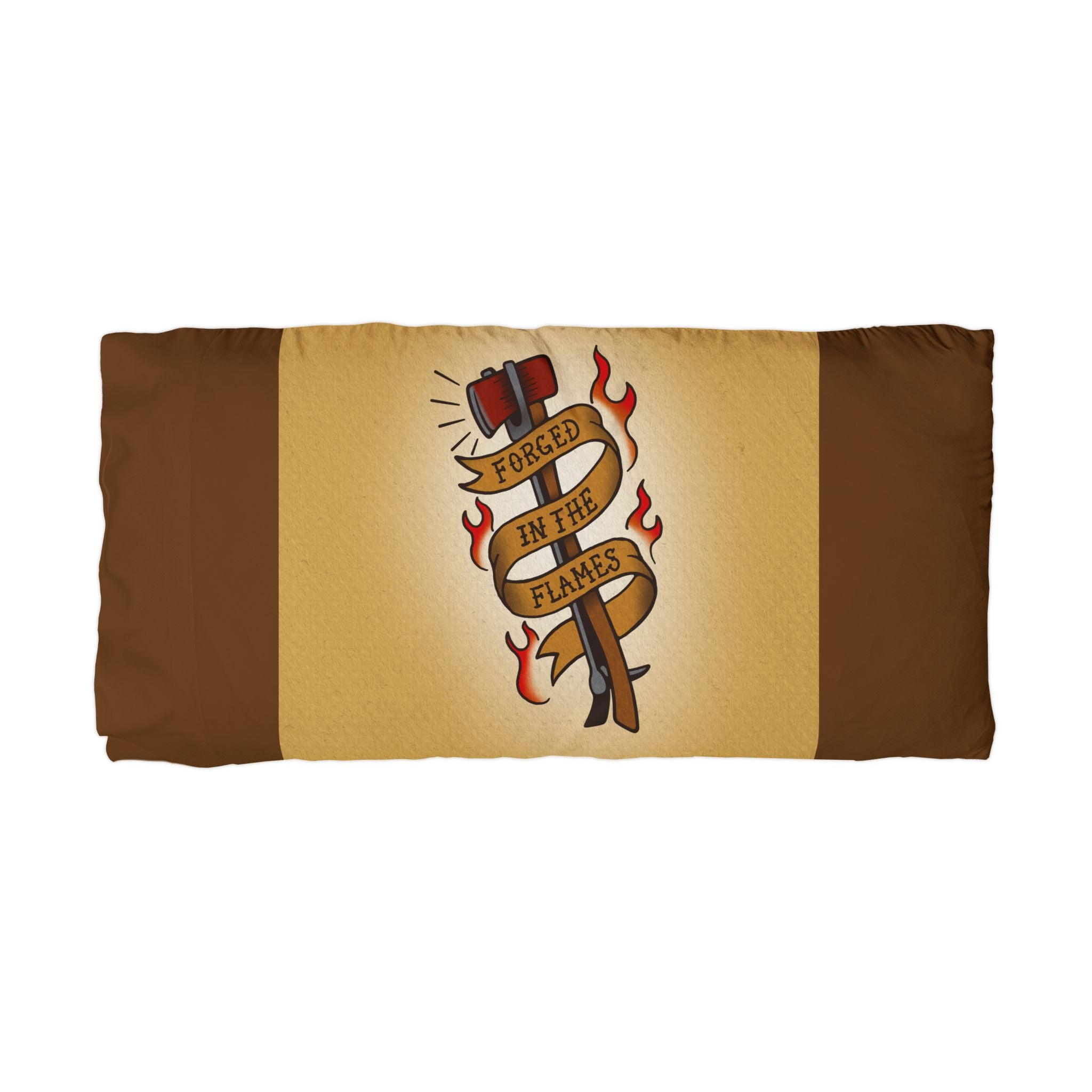 "Forged in the Flames" Firefighter Microfiber Pillowcase