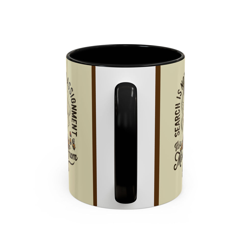 Black Sheep "More Than Just an Assignment" Premo Artwork Coffee Mug (Brown/Black Accents)